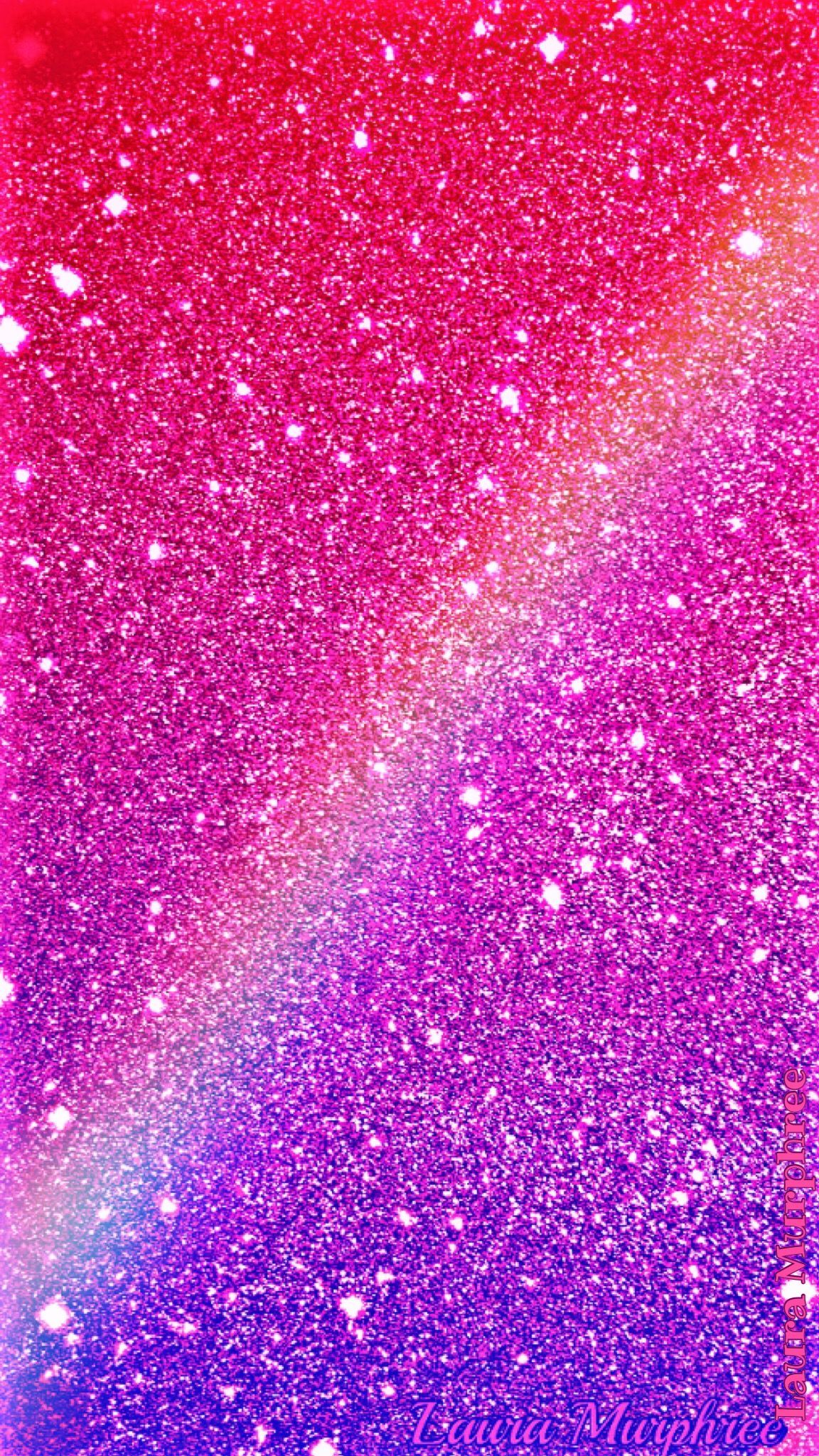 Sparkle Unicorns Iridescent Metallic wallpaper in pink  rose gold  I Love  Wallpaper