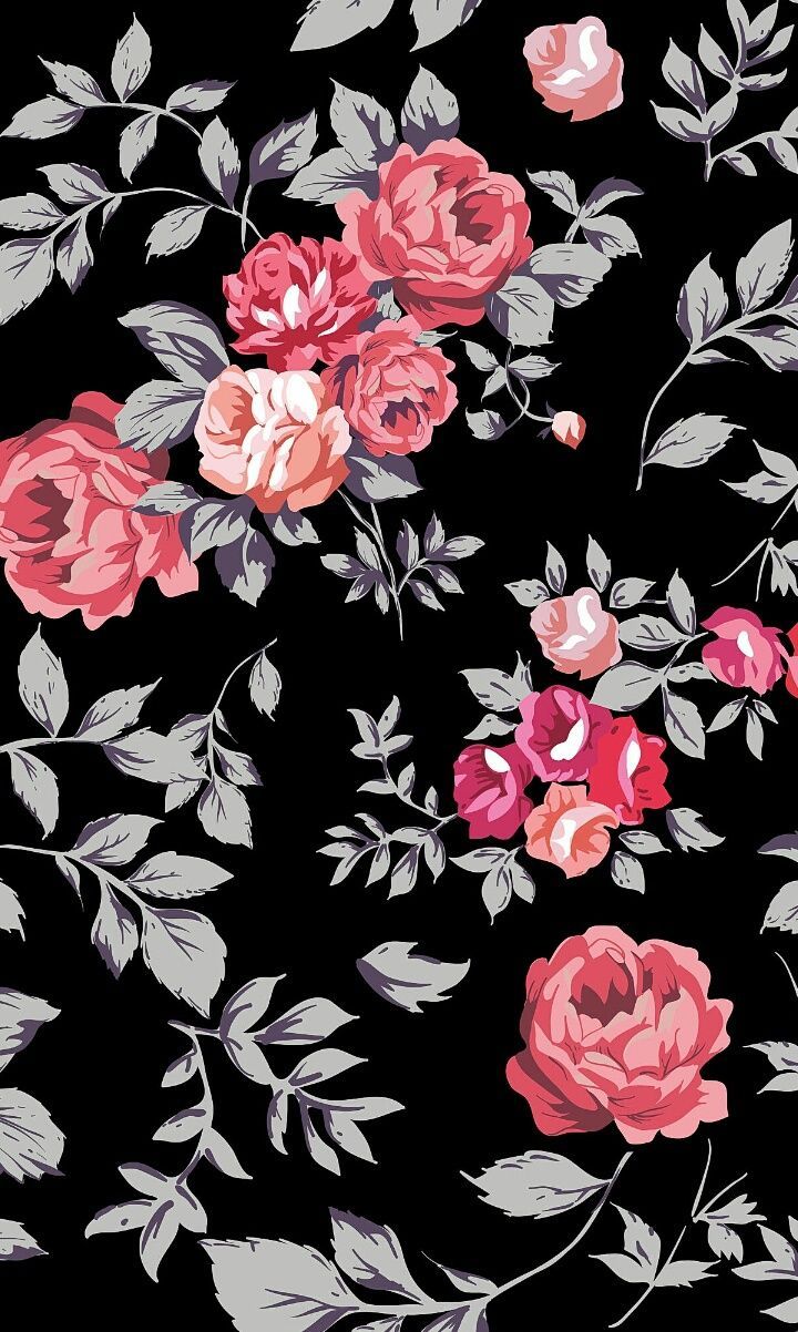 supreme floral wallpaper