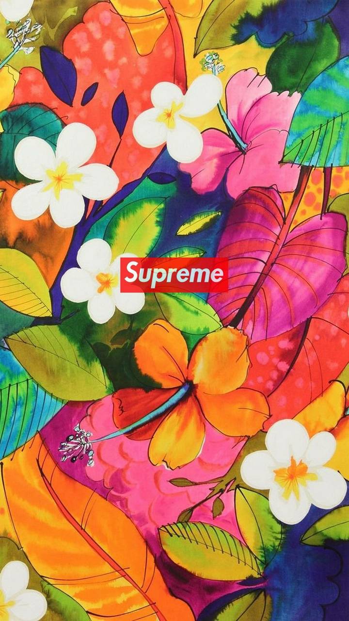 Supreme Flower wallpaper by Gid5th - Download on ZEDGE™