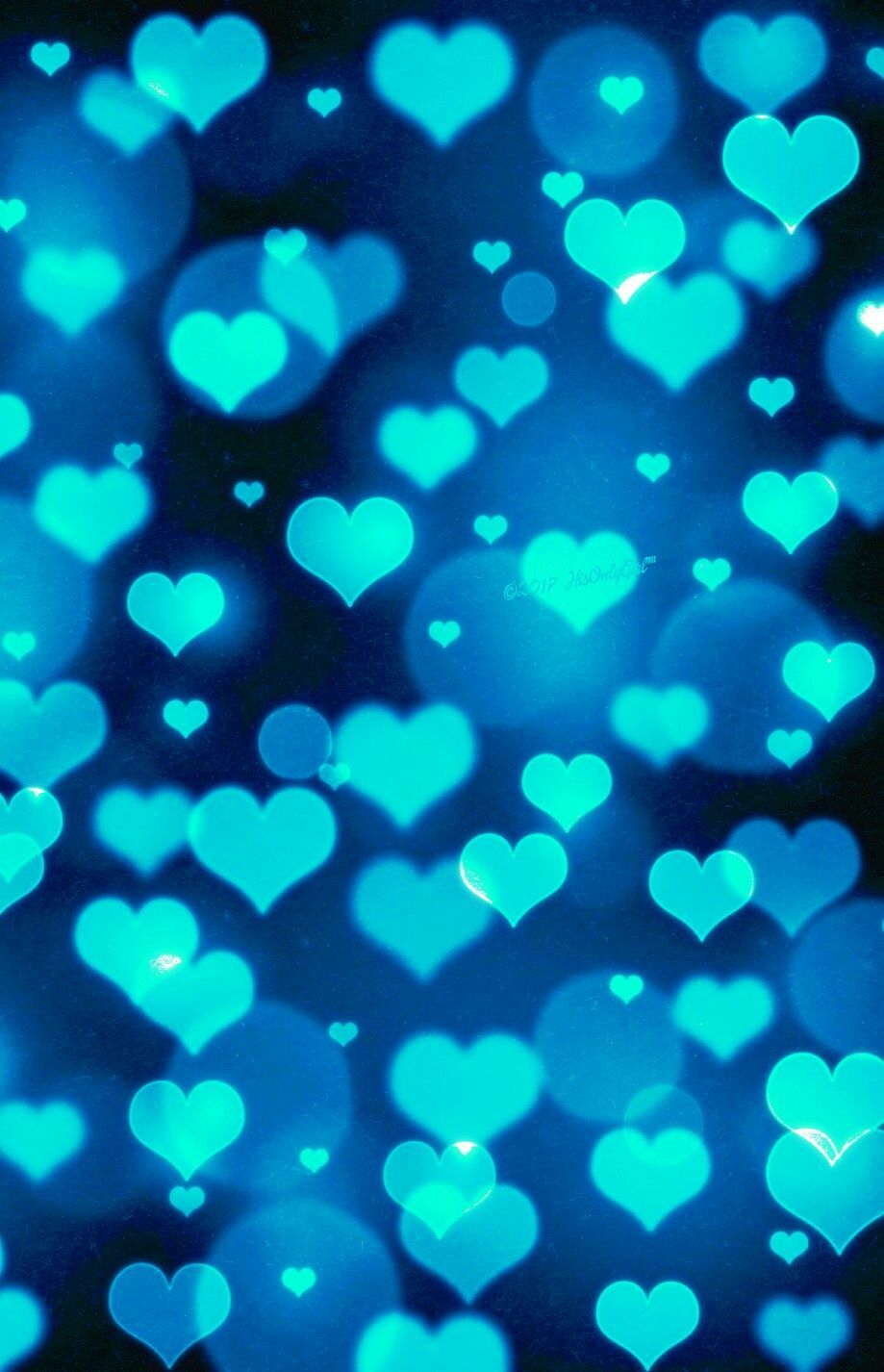 Blue Heart | Yellow Blue Heart Wallpaper Download | MobCup