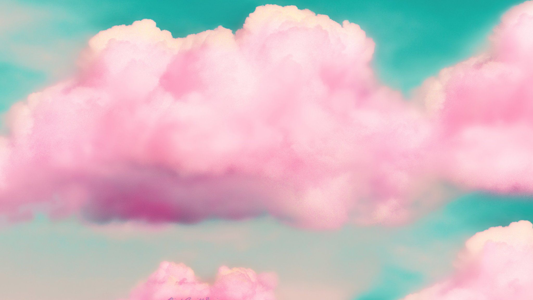 Pink Clouds Wallpapers on WallpaperDog