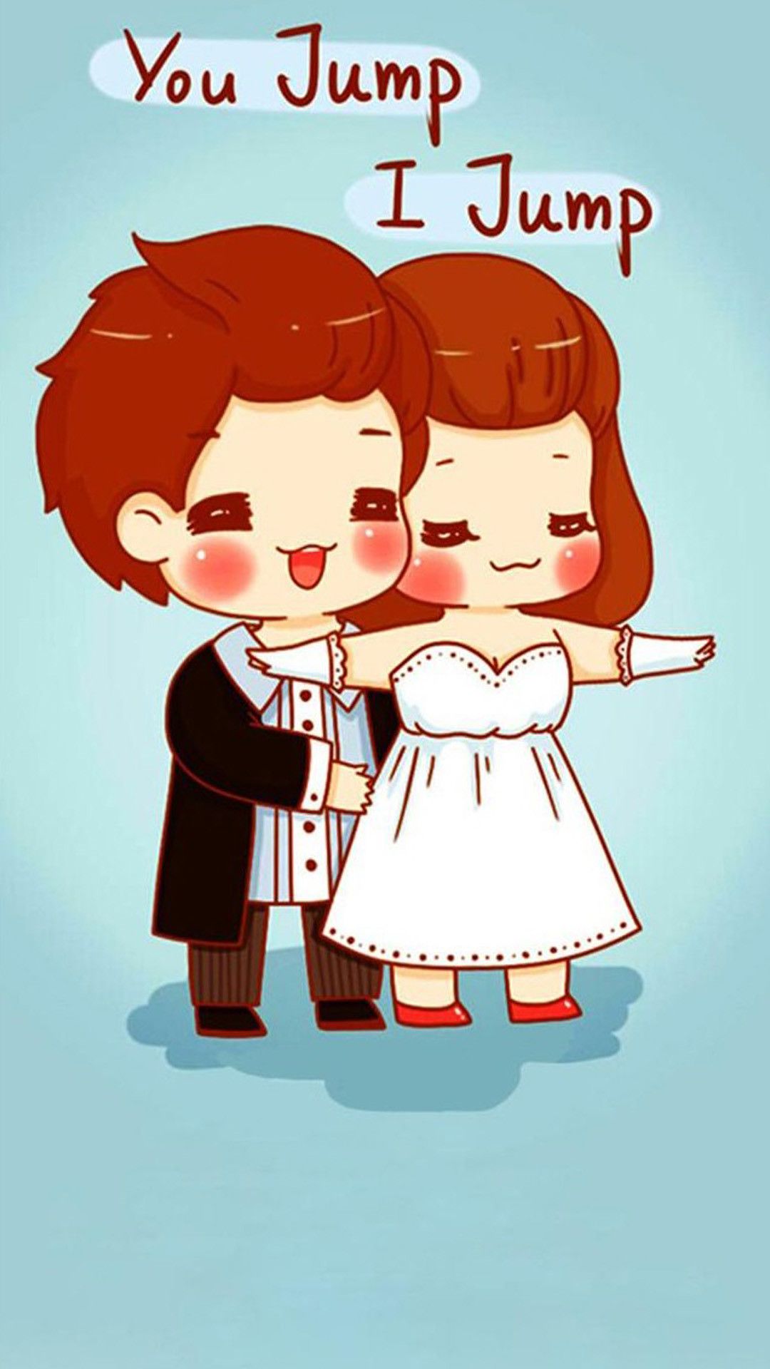 Cute Couple Cartoon Wallpapers on WallpaperDog