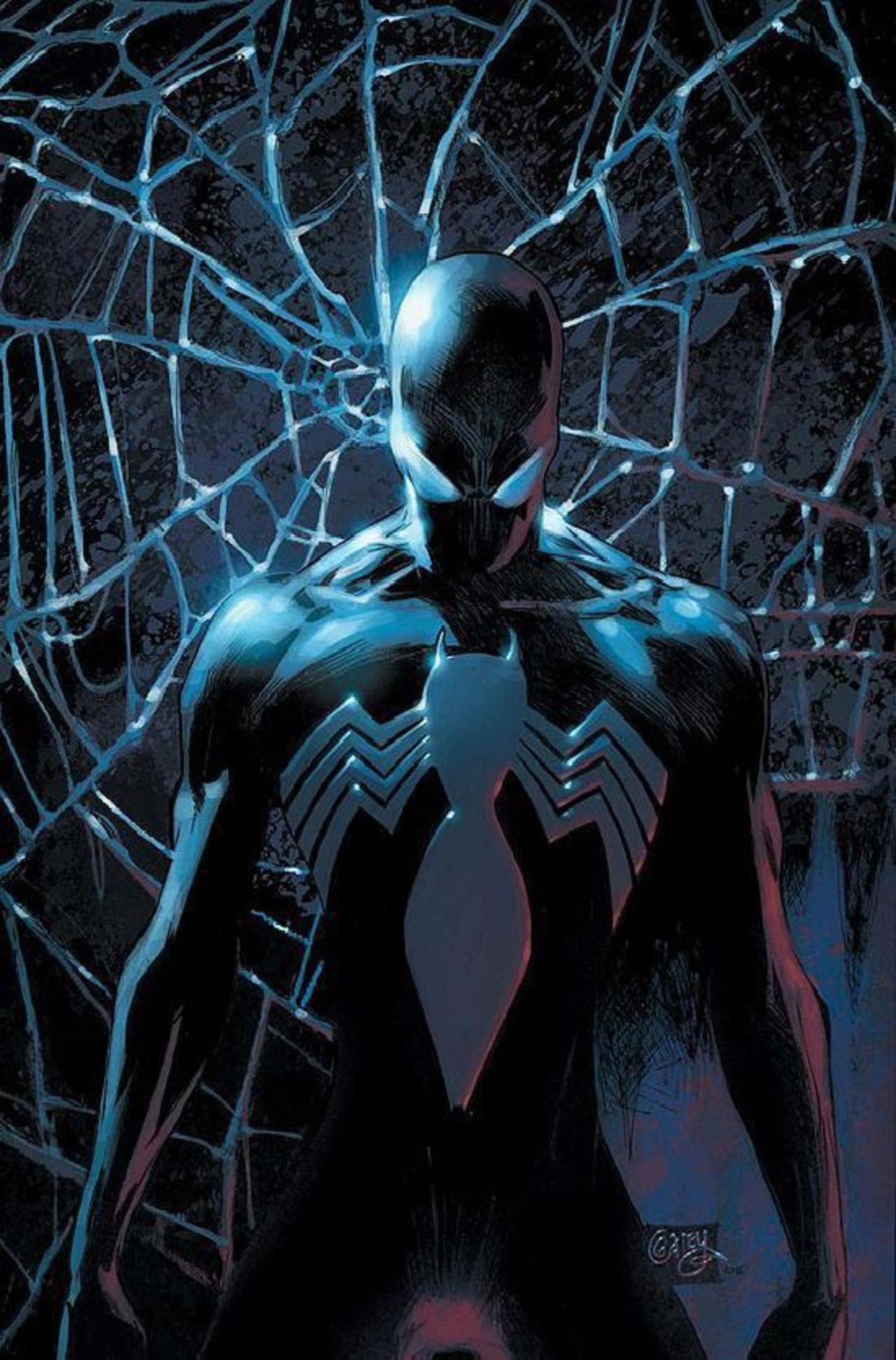 Black Suit Spiderman Wallpaper