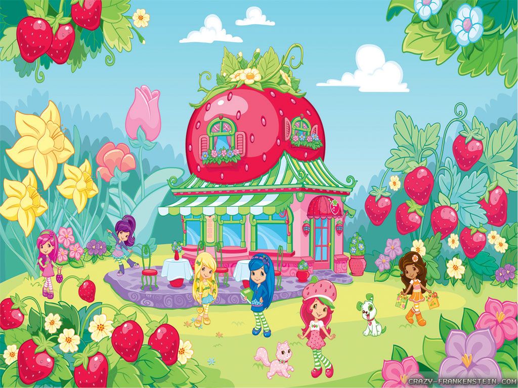 Strawberry Shortcake Backgrounds  Wallpaper Cave