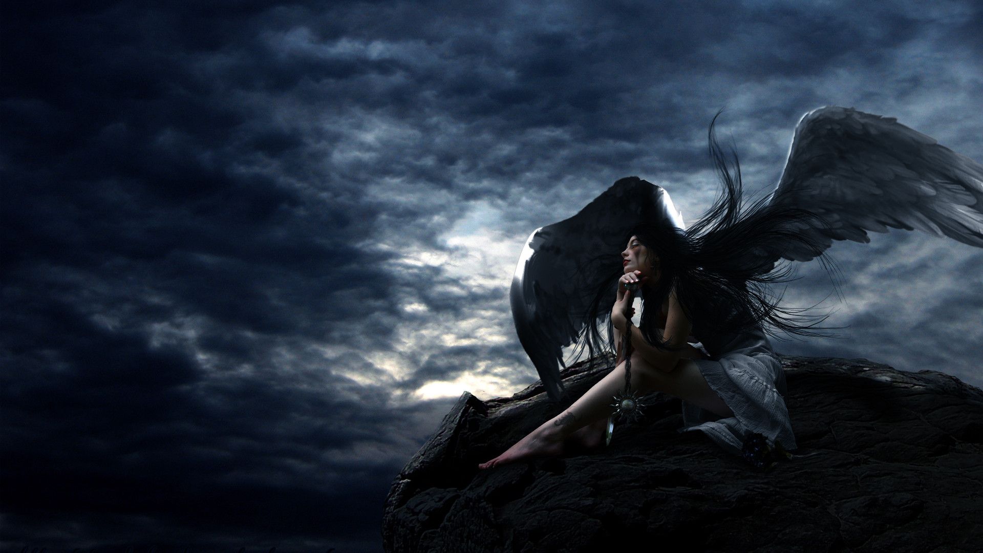 59 Dark Angel Wallpapers HD 4K 5K for PC and Mobile  Download free  images for iPhone Android