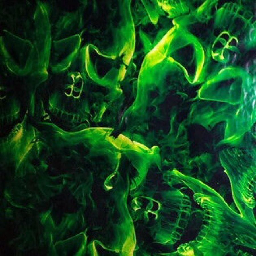 Green Skull Wallpapers on WallpaperDog