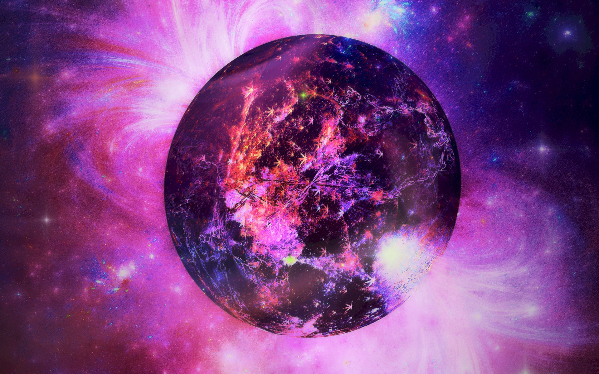 Colorful Planet Wallpapers on WallpaperDog