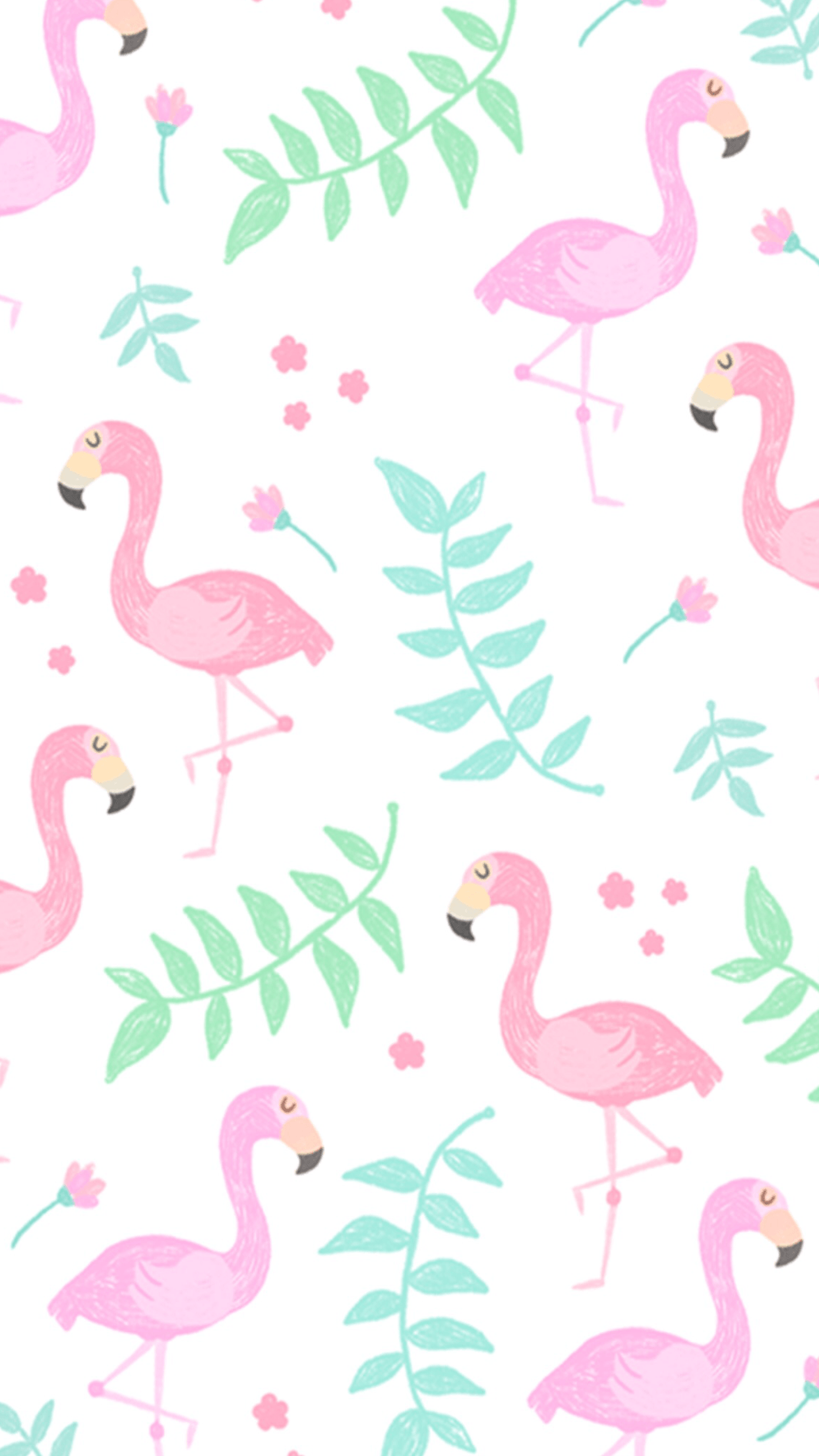 Cute flamingo background Royalty Free Vector Image