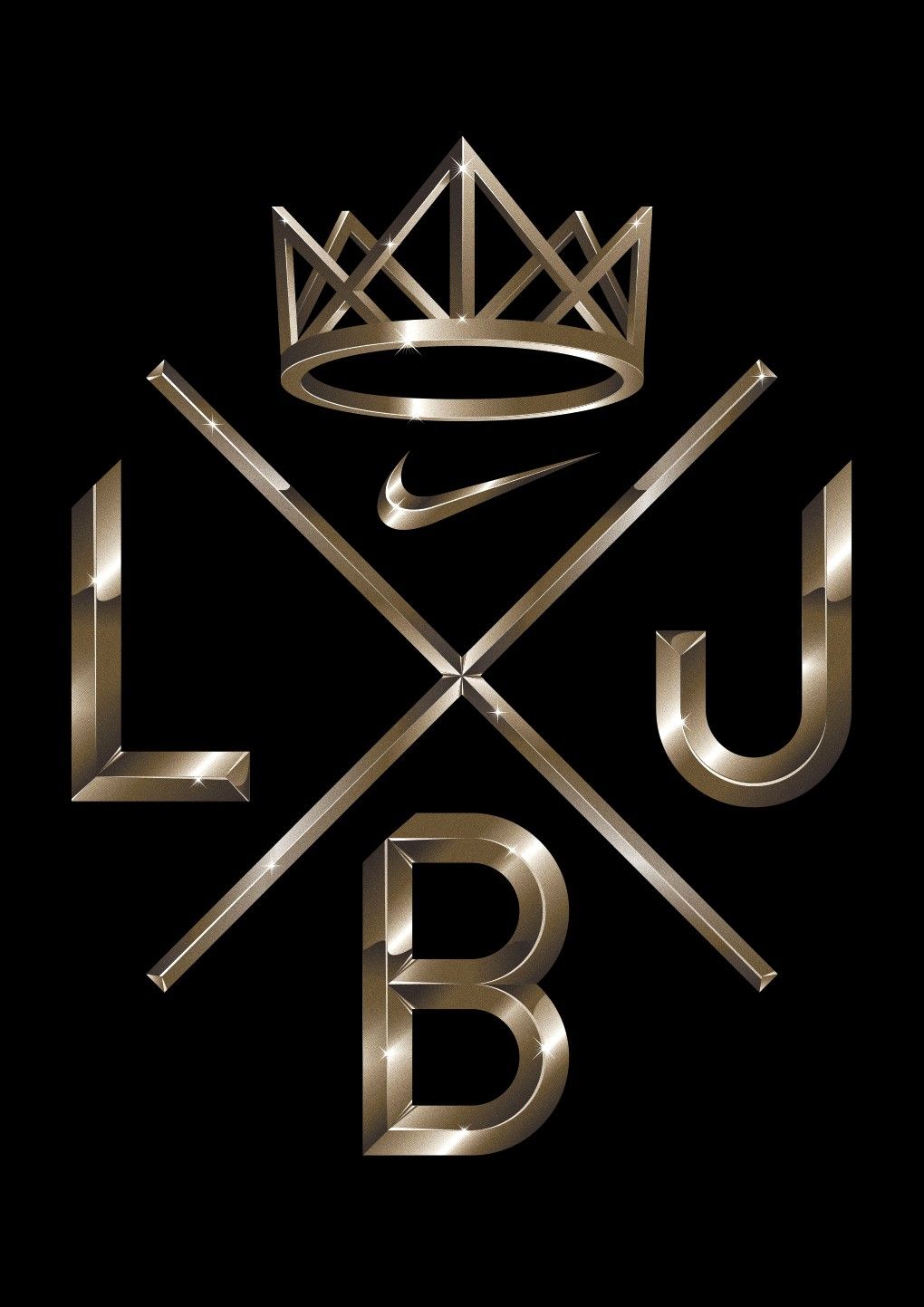 lebron james logo wallpaper iphone