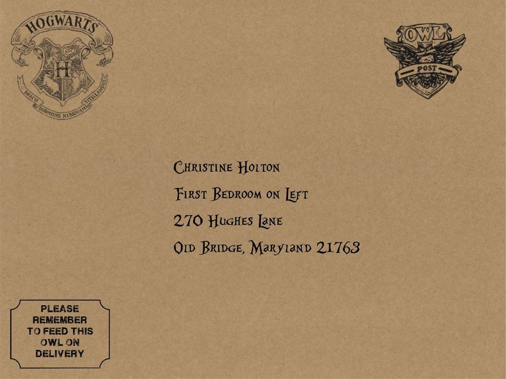 Diy Hogwarts Letter And Harry Potter Envelope And Hogwarts Seal Diy 
