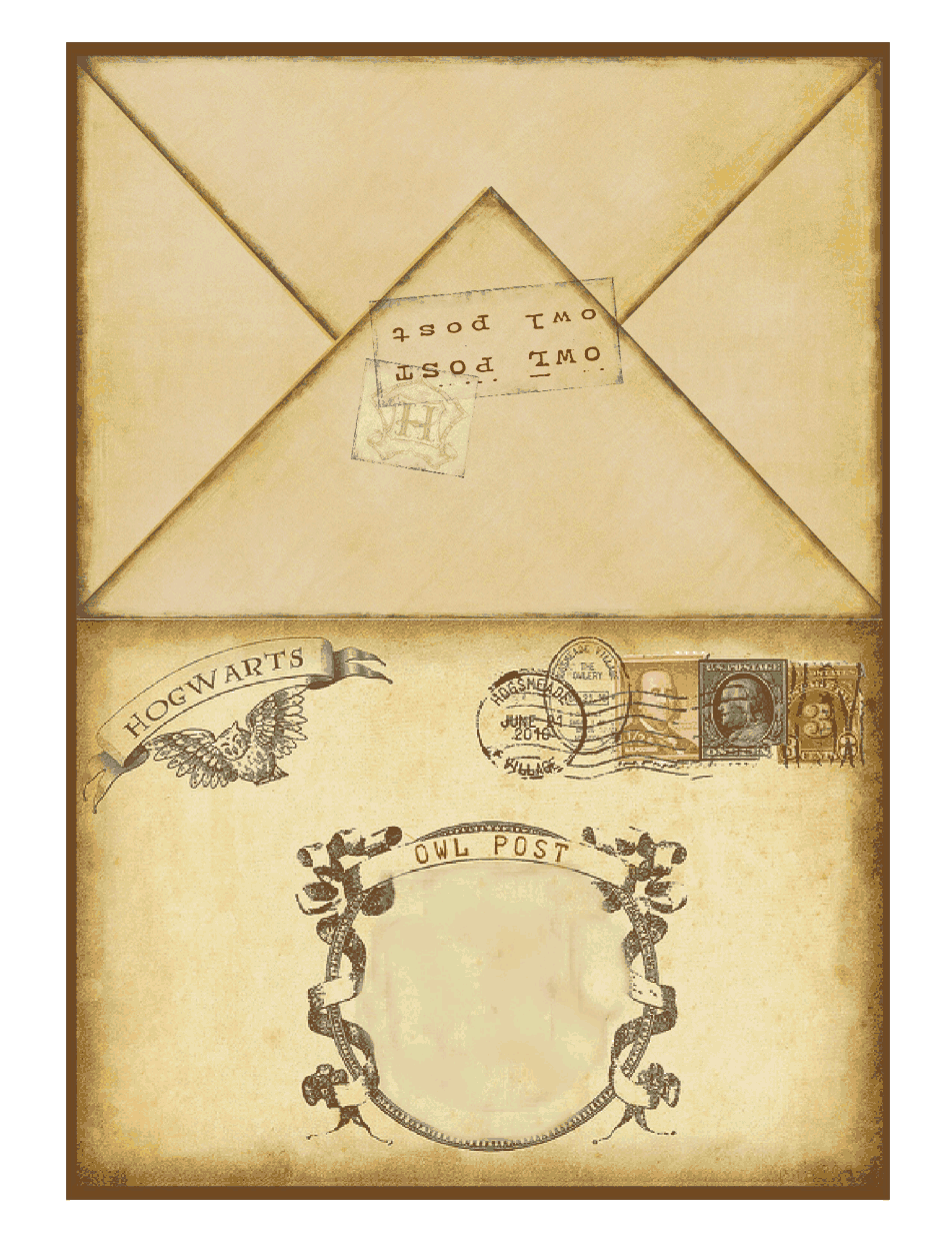 Hogwarts Envelope Wallpapers On Wallpaperdog