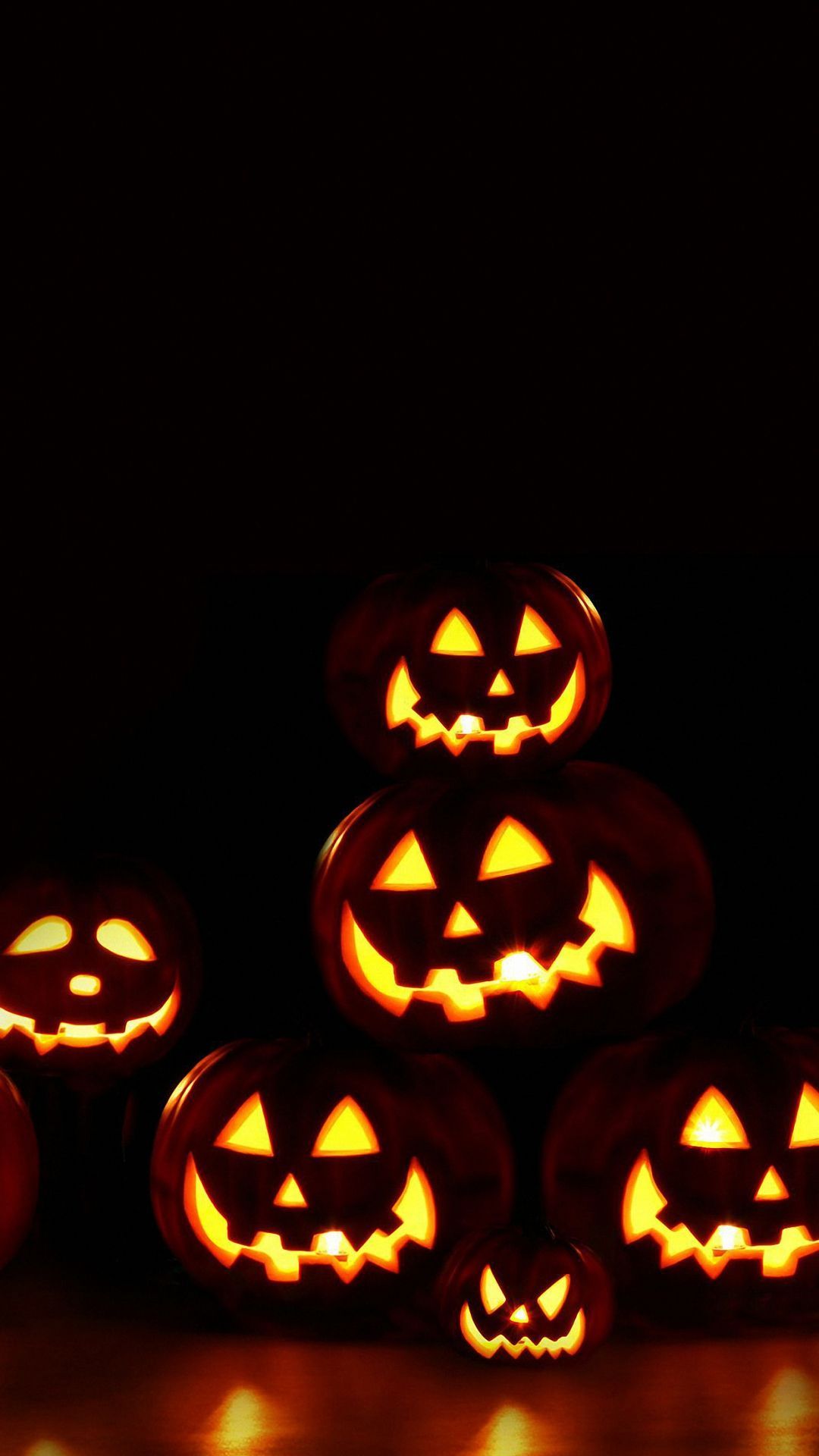 Halloween Pumpkin Wallpaper 4K Scary Dark Glowing 907