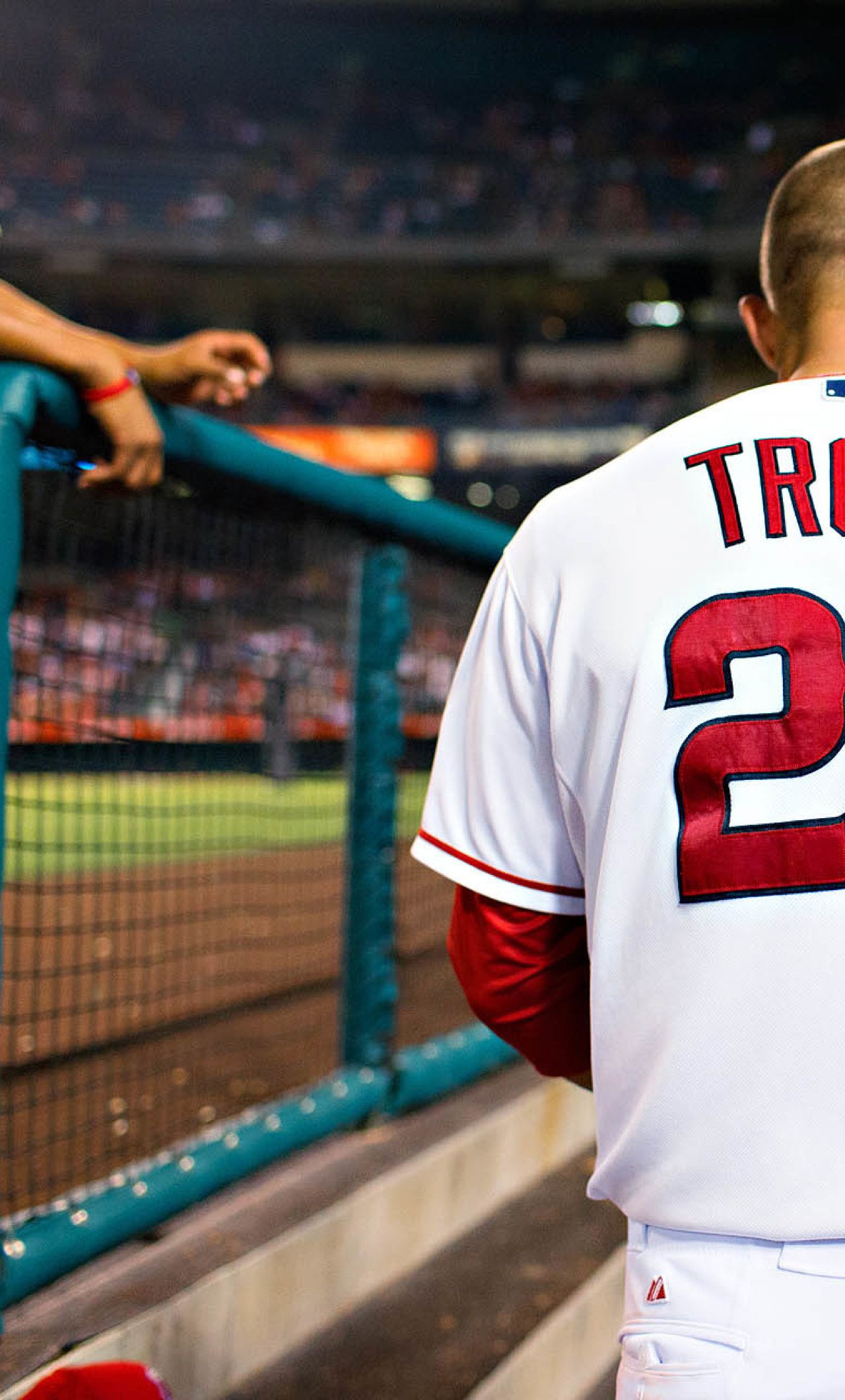 Mike Trout iPhone, Baseball Players HD phone wallpaper