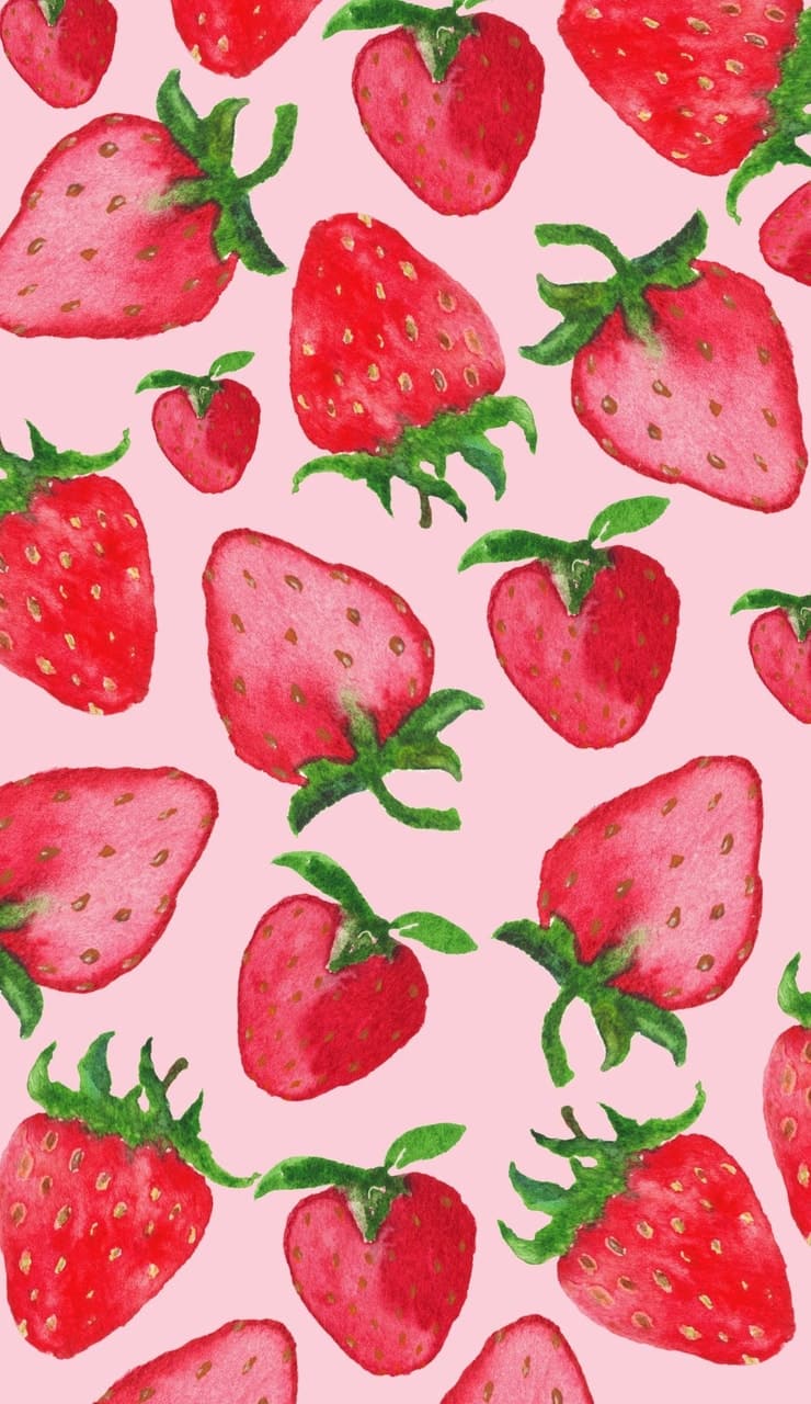 Strawberry Pink Aesthetic
