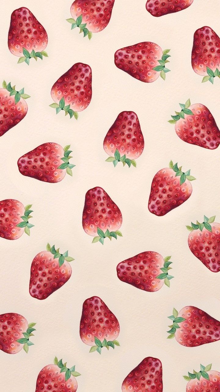 Strawberry Aesthetic Wallpapers  Wallpaper Cave
