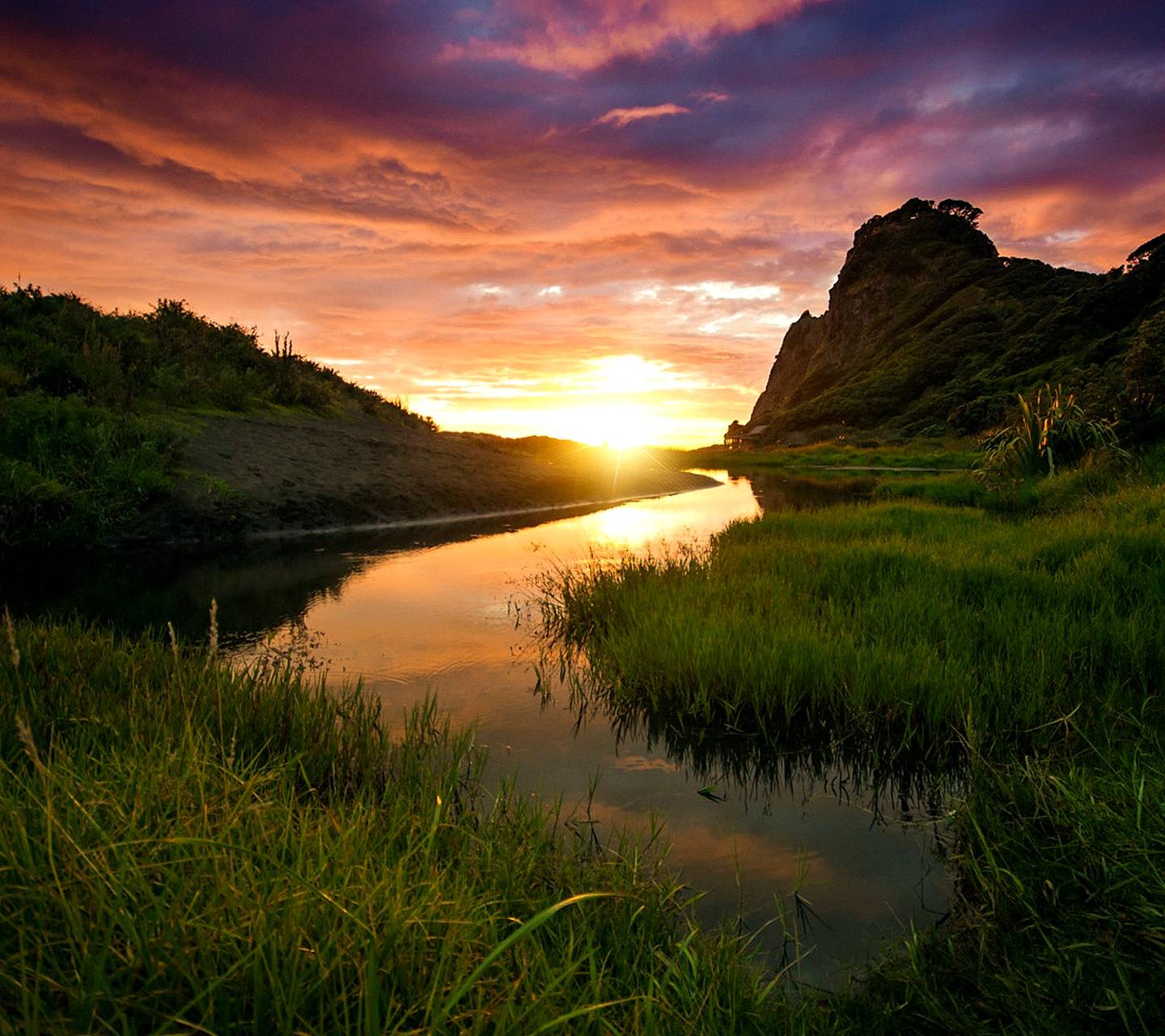 Spring Sunset Wallpapers on WallpaperDog