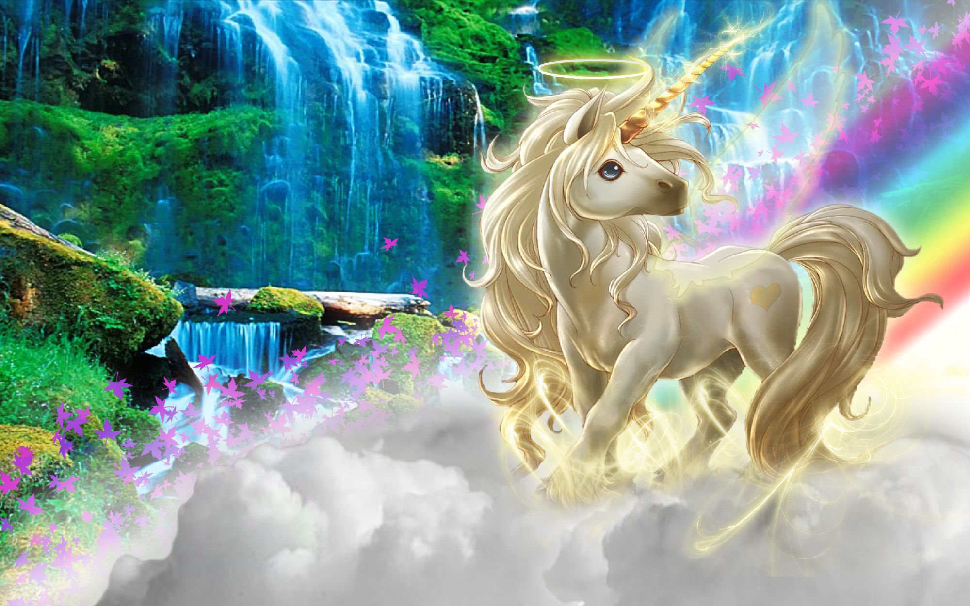 Background Galaxy Unicorn 5000x2813 Wallpaper 