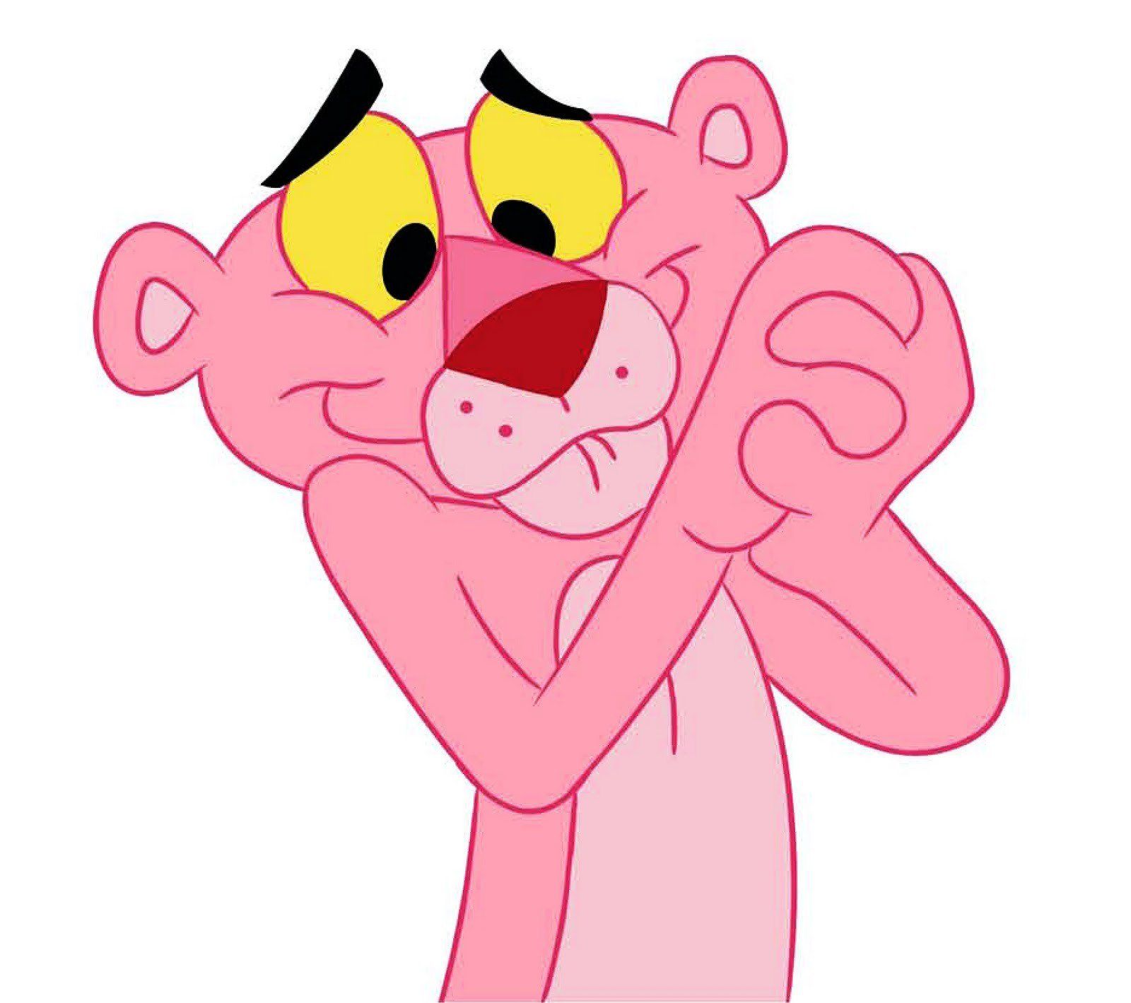 Download Aesthetic Cartoon Cute Pink Panther Wallpaper