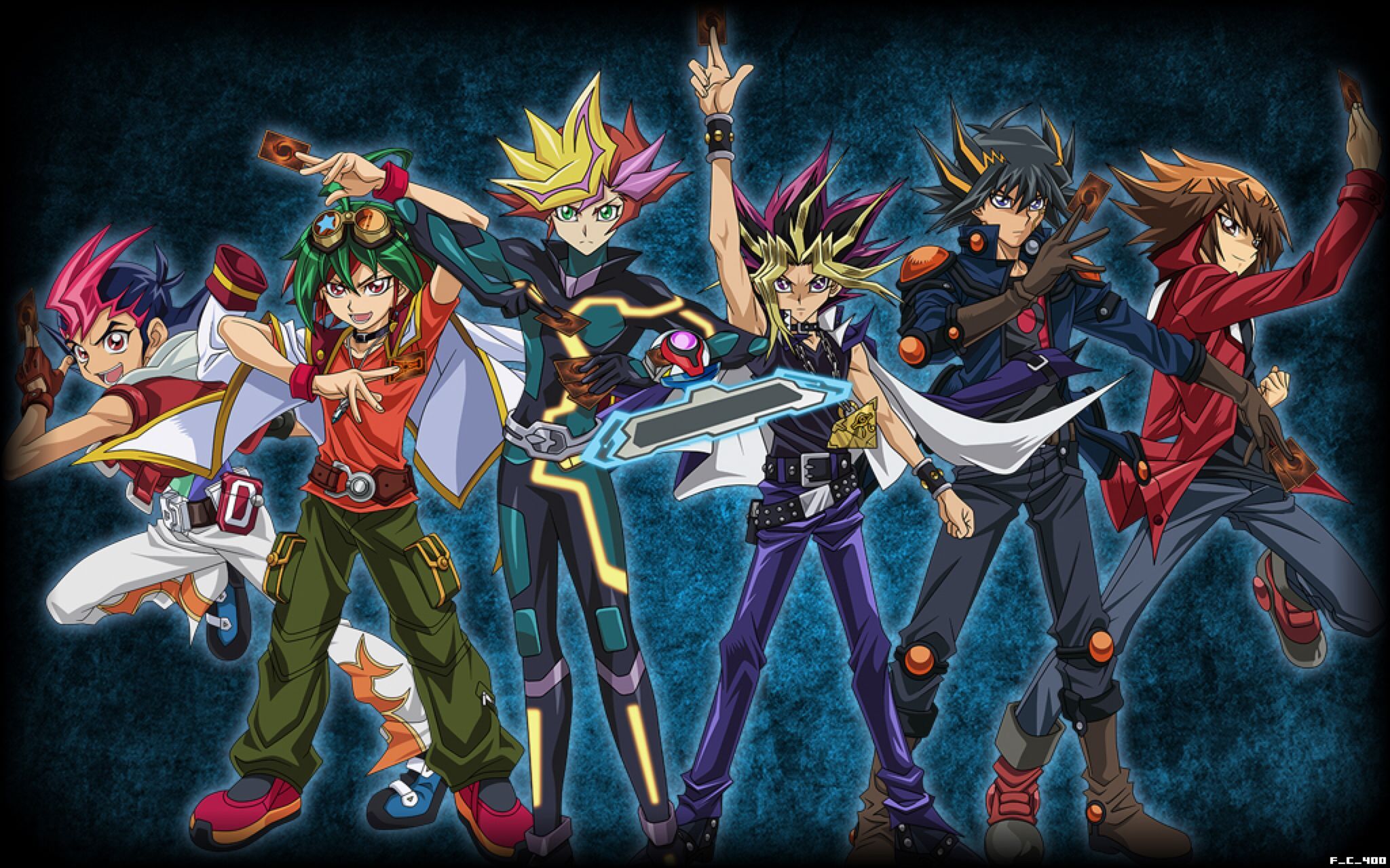 Yu-Gi-Oh Characters Wallpapers on