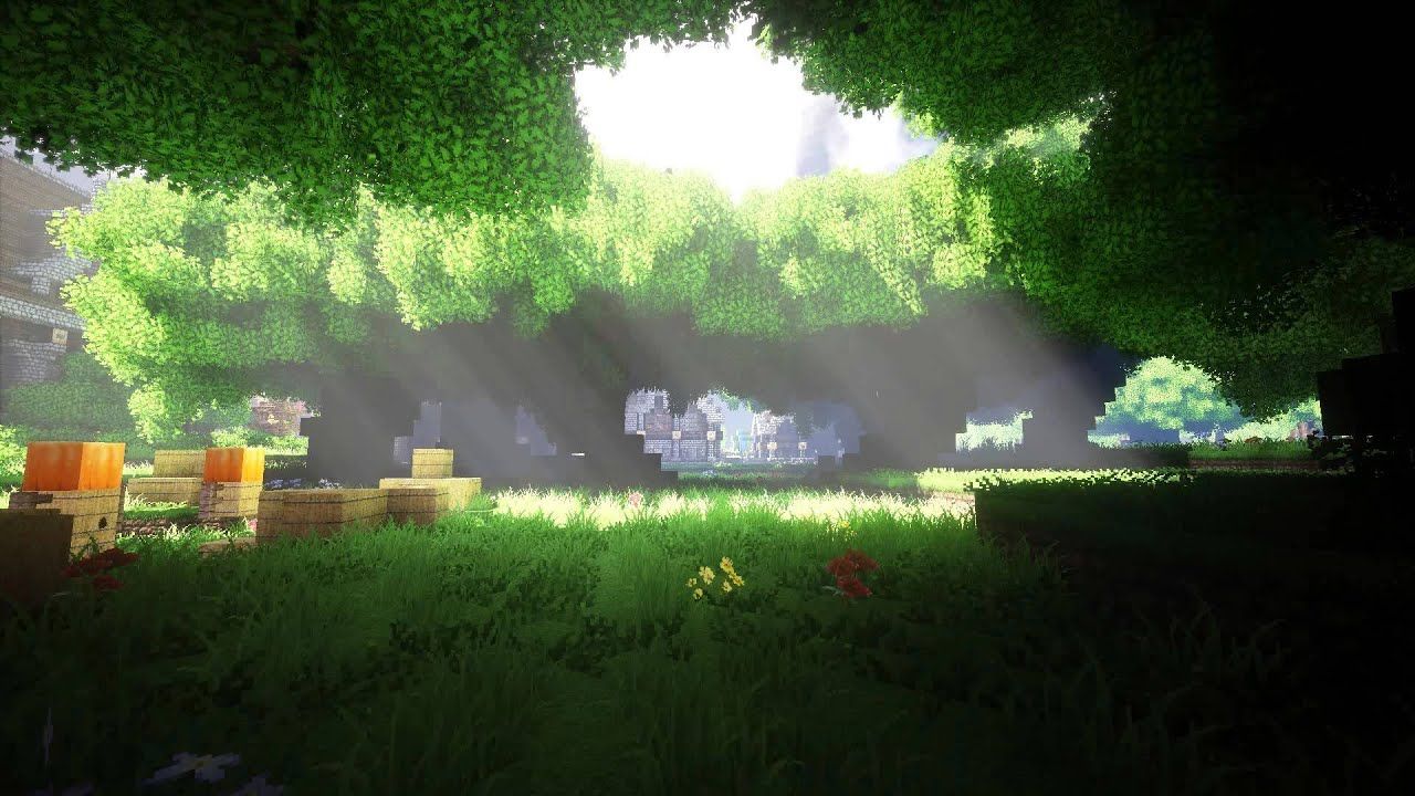 Minecraft shaders wallpapers Feel free to use for anything you want  r Minecraft