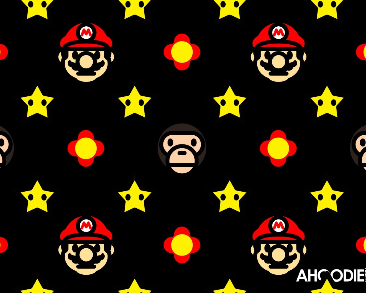 BAPE Mario Wallpapers on WallpaperDog