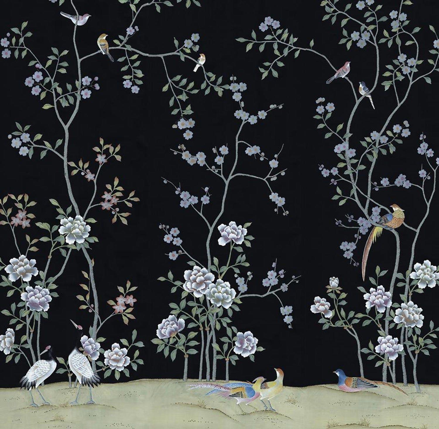 Black Chinoiserie Wallpapers on WallpaperDog