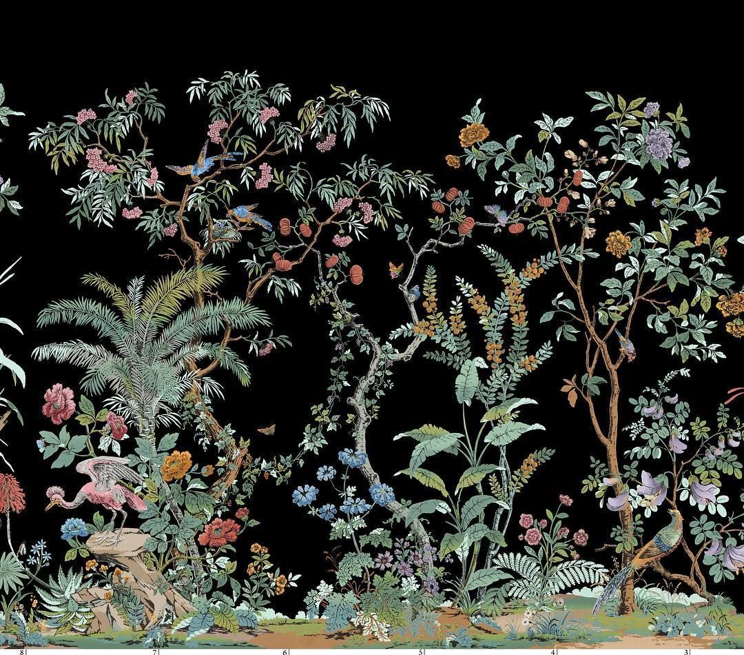 Black Chinoiserie Wallpapers on WallpaperDog