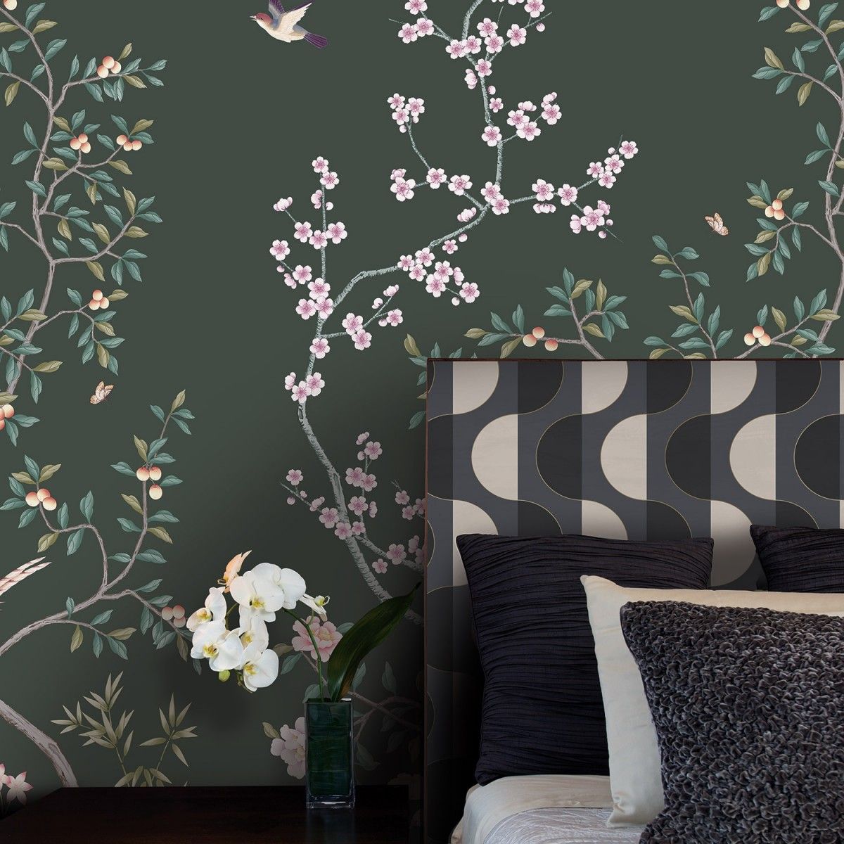 Black Chinoiserie Wallpapers on WallpaperDog