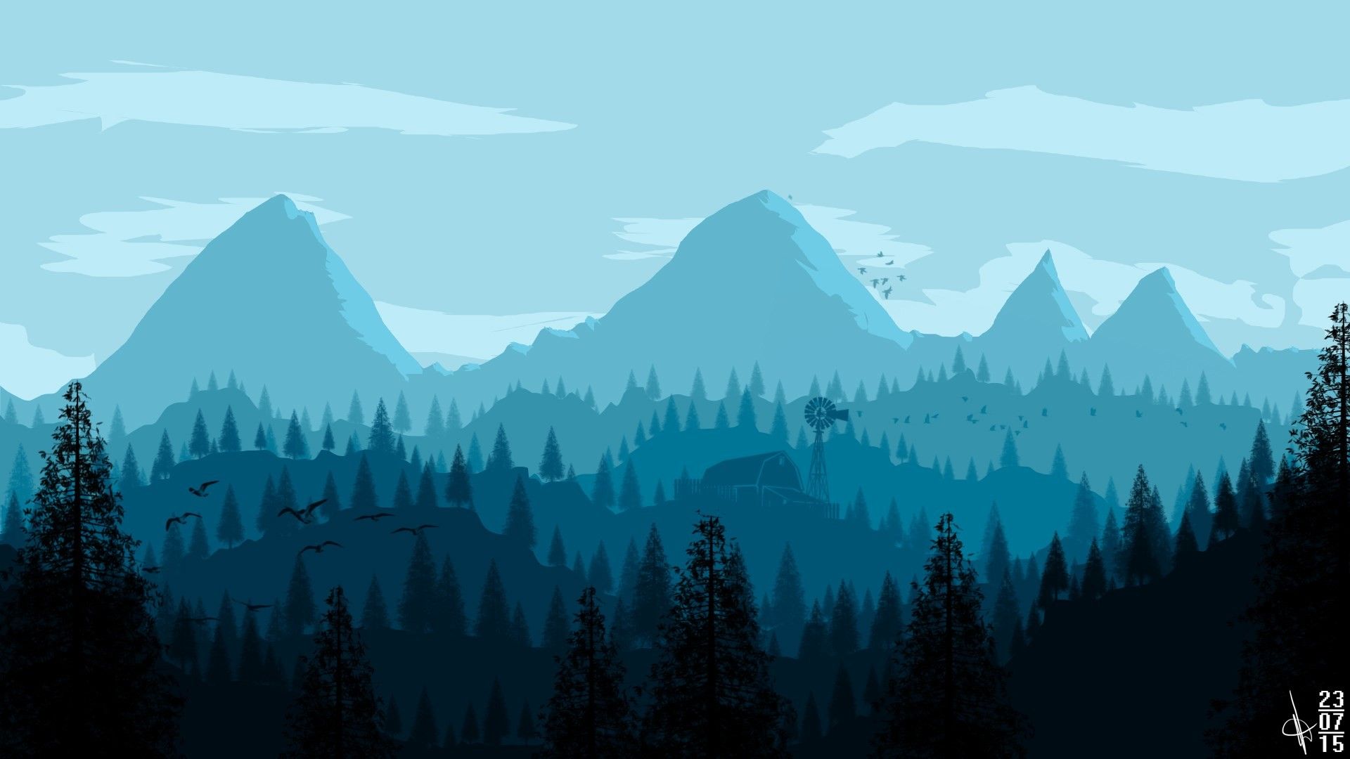 Blue Mountain Wallpapers on WallpaperDog