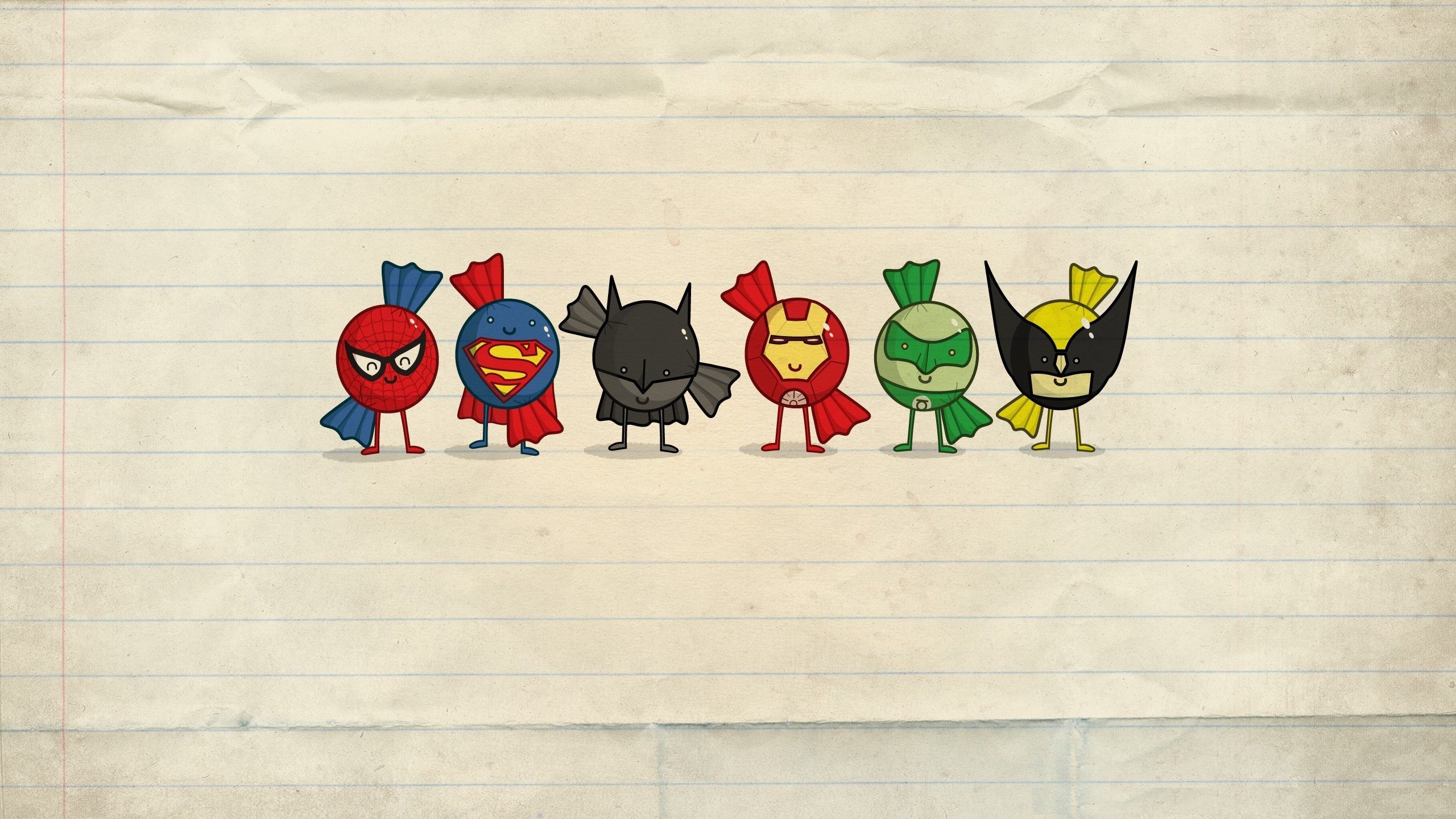Minimalist Superhero Wallpapers on WallpaperDog