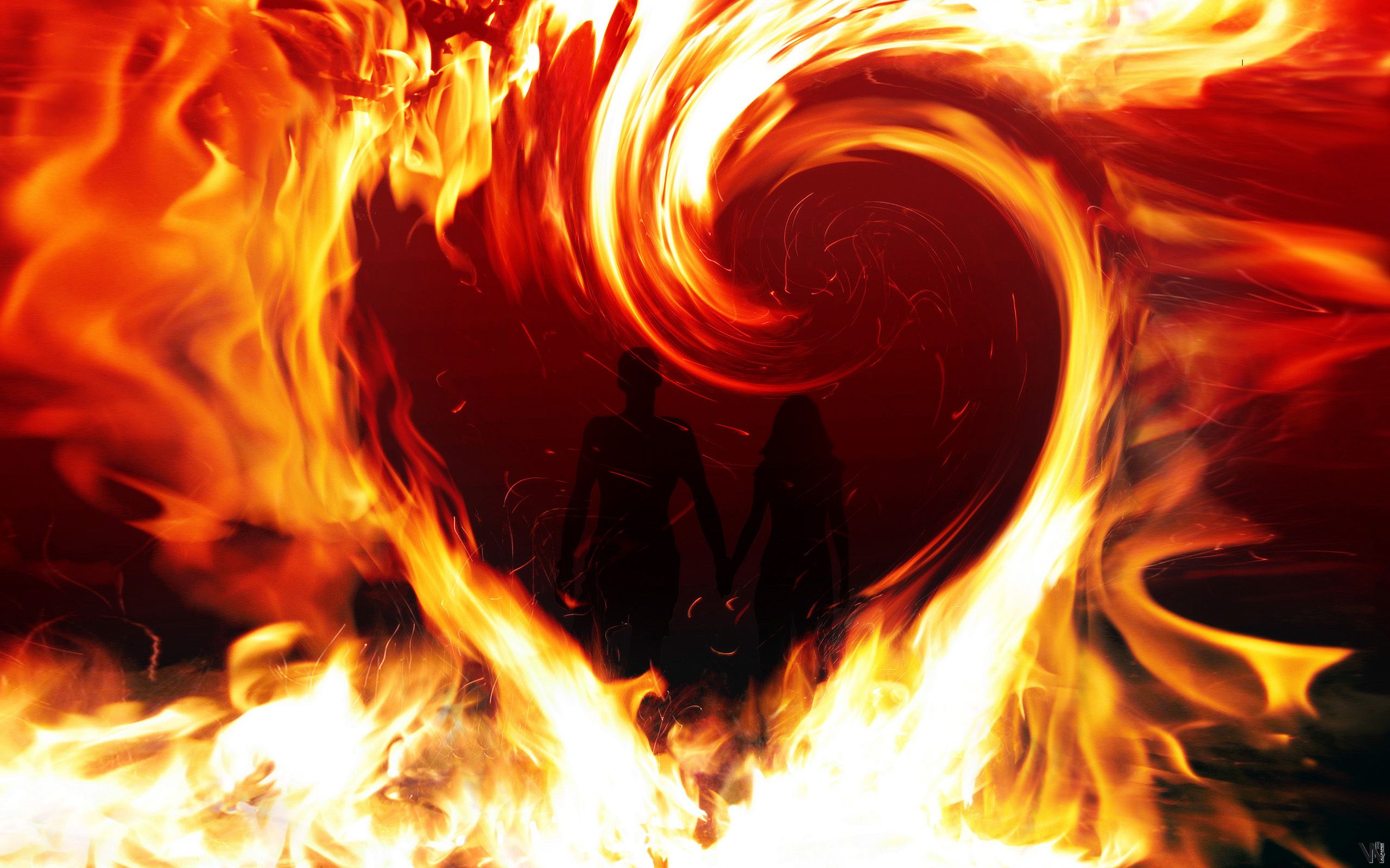 Love Fire Wallpapers on WallpaperDog