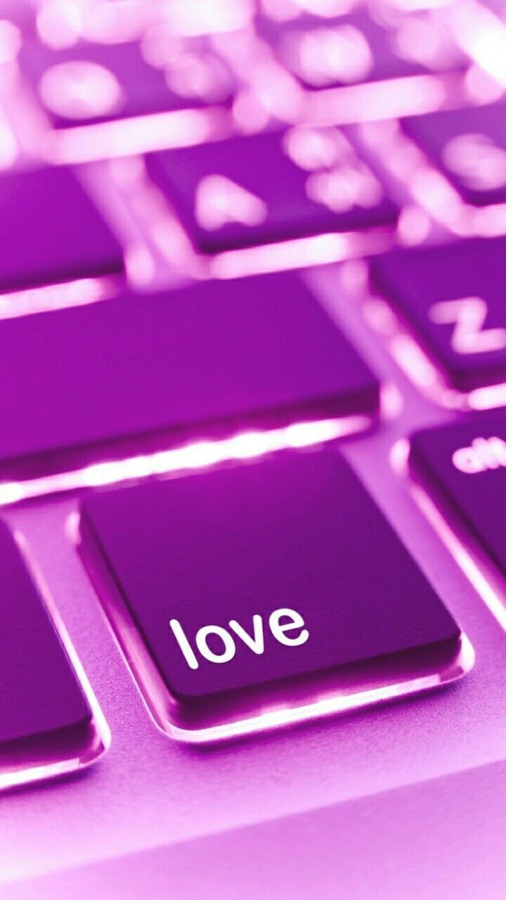 Love Keyboard Background . Blue background , iPhone sky, Galaxy, Cute Pink  Purple Blue HD phone wallpaper | Pxfuel