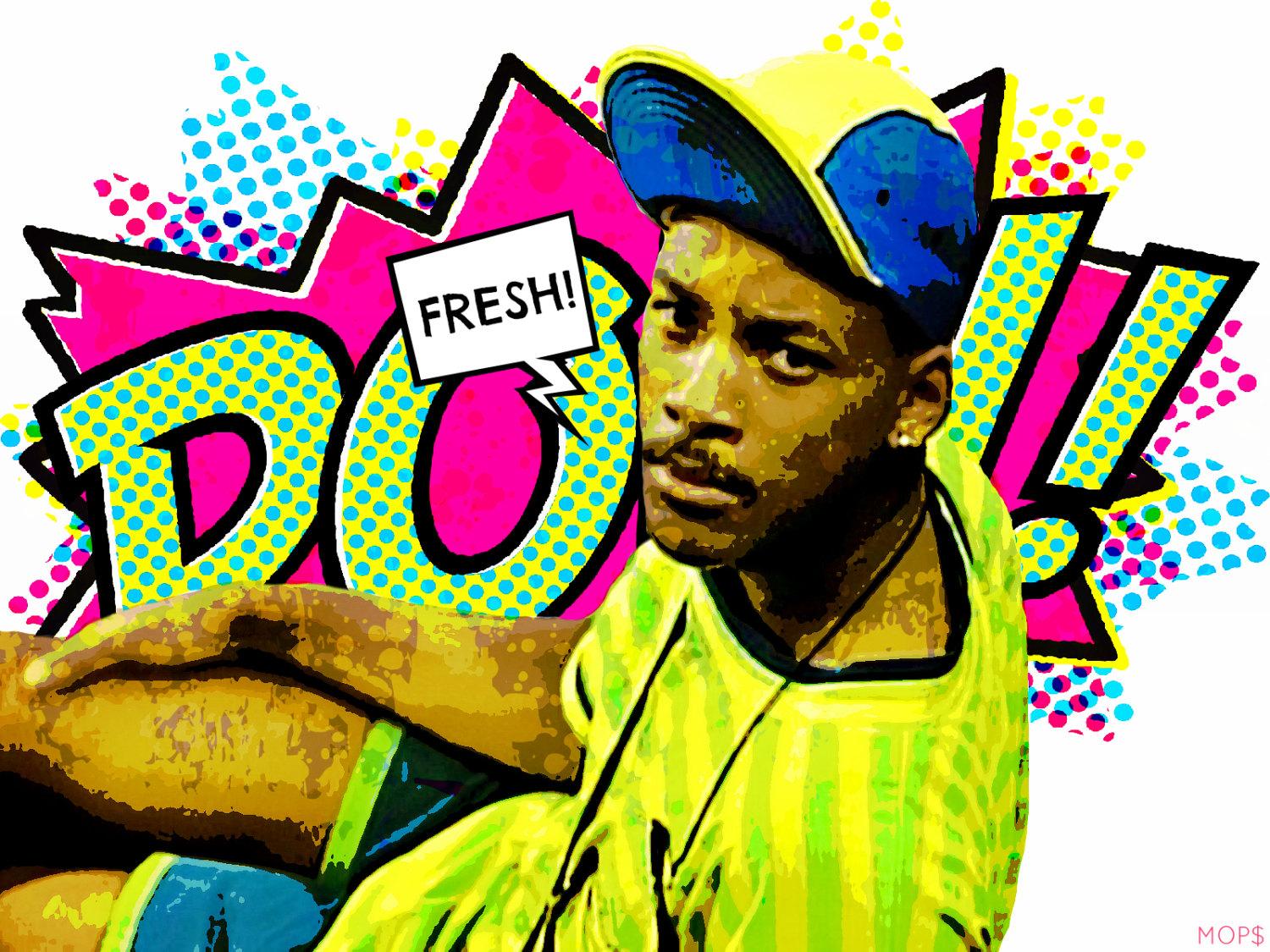 Fresh Prince Will Smith  Um maluco no pedaço Pôsteres de filmes Imagens  de rap