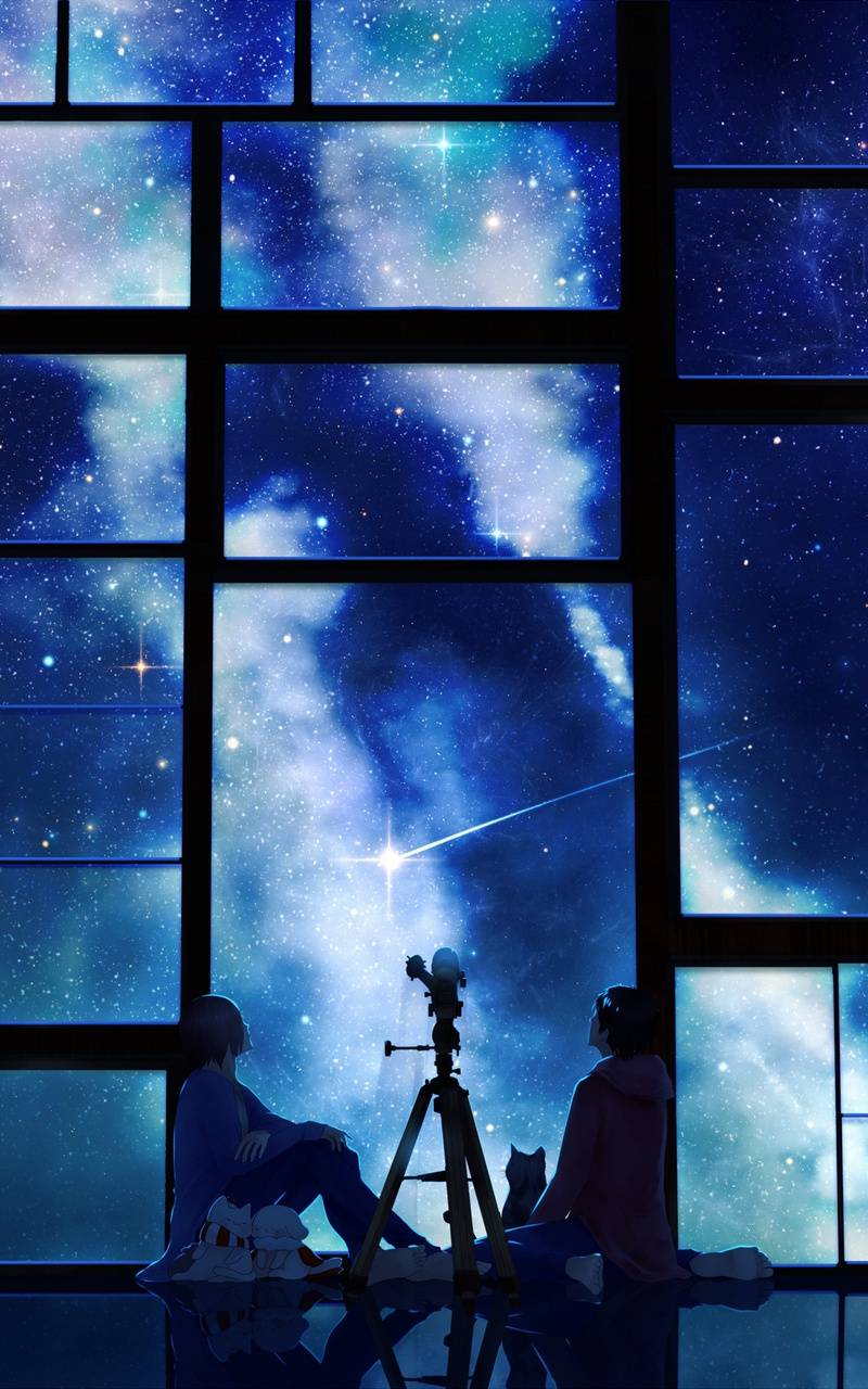 13+] Galaxy Anime Boy Wallpapers - WallpaperSafari