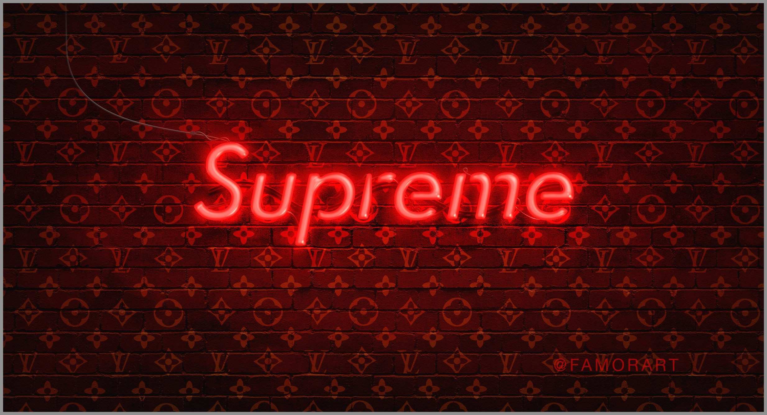 Brand Supreme Logo Sticker Louis Vuitton Gold gun transparent background  PNG clipart  HiClipart