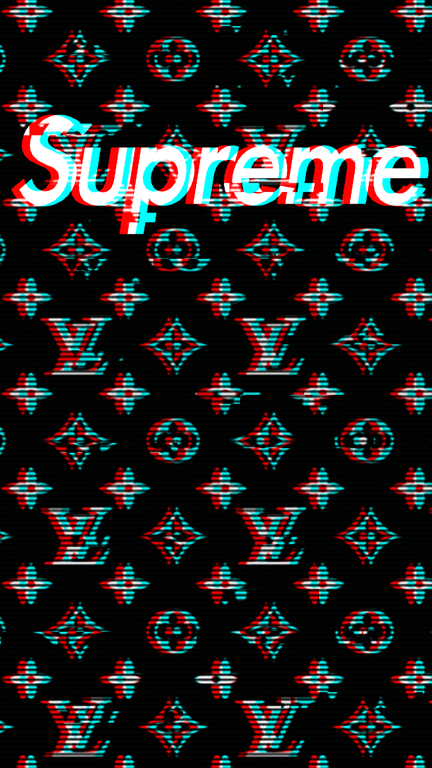 Red Louis Vuitton Supreme Wallpapers on WallpaperDog