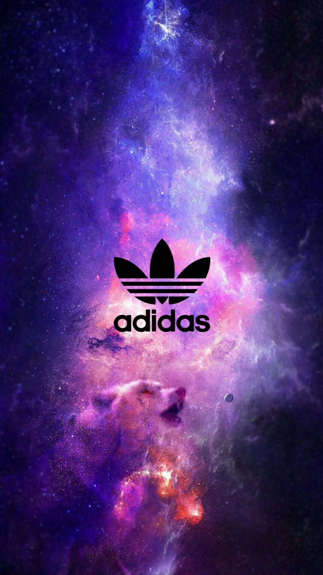 adidas purple logo