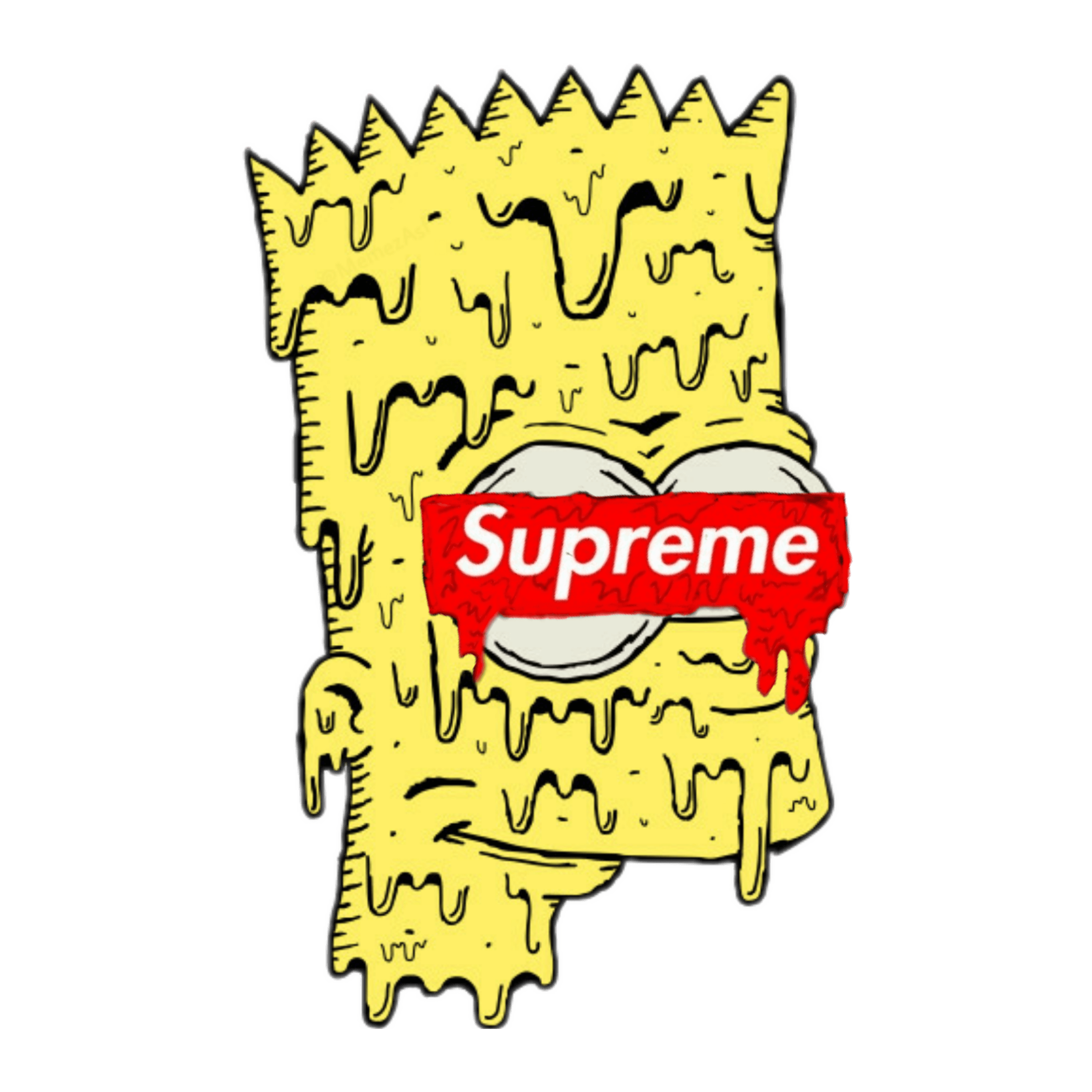 Supreme Bart Simpson - & Background , Bart Simpson Supreme HD phone  wallpaper