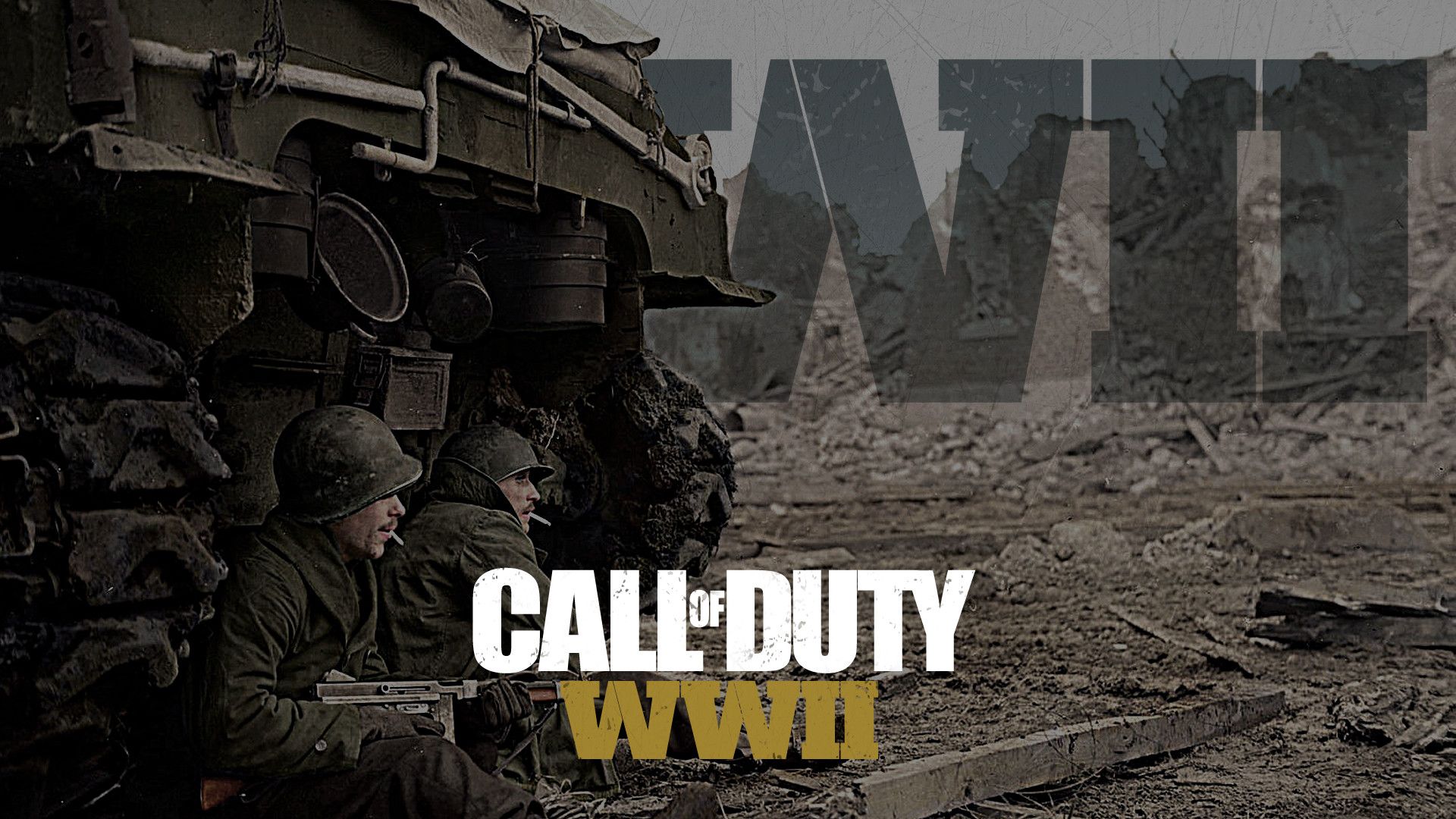 Wallpaper Call of Duty, War, World War II, Activision, Call Of Duty WWII, Call  Of Duty WW2 images for desktop, section игры - download