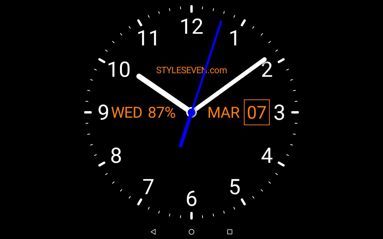 Live Clock wallpaper app for Android - Free App Download