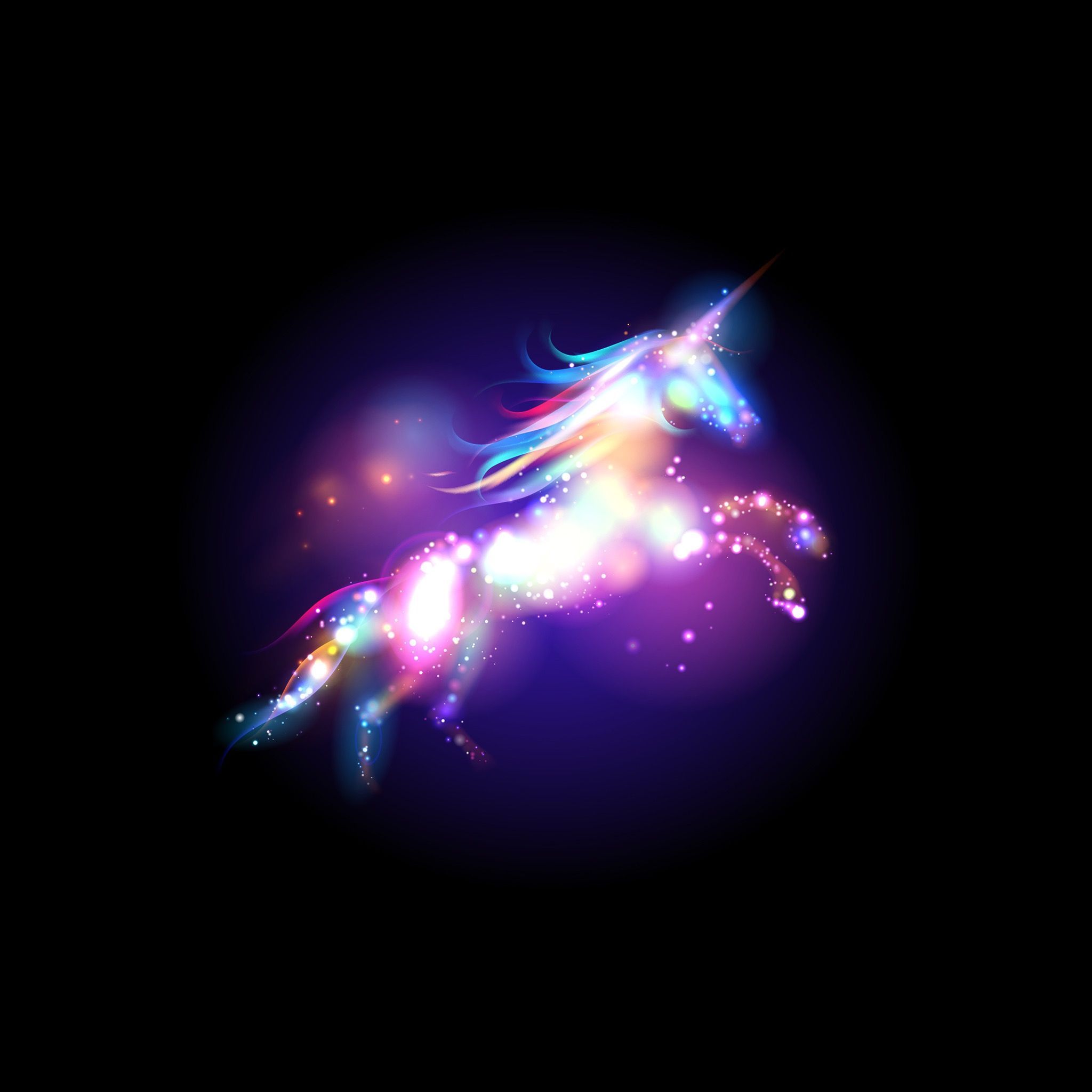 unicorn in galaxy