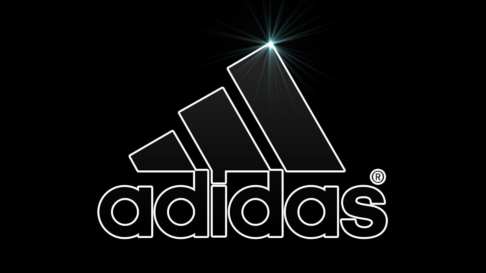cool adidas logo