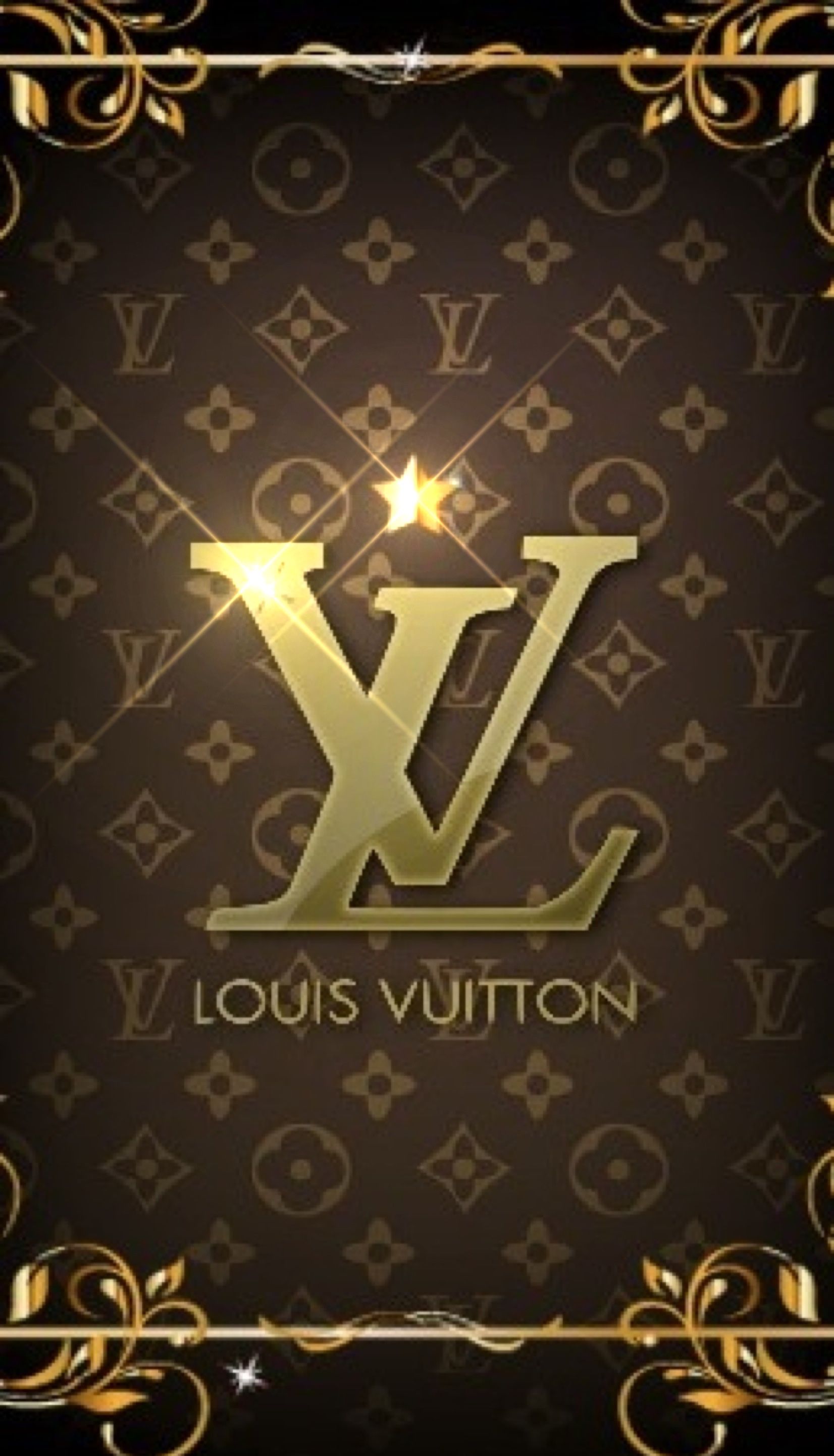 Rose Gold Wallpaper • Louis Vuitton