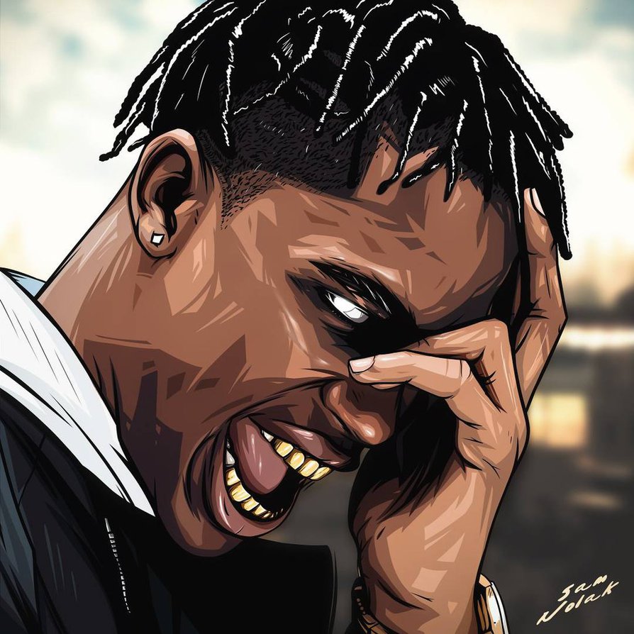 Travis Scott Cartoon Wallpapers on WallpaperDog