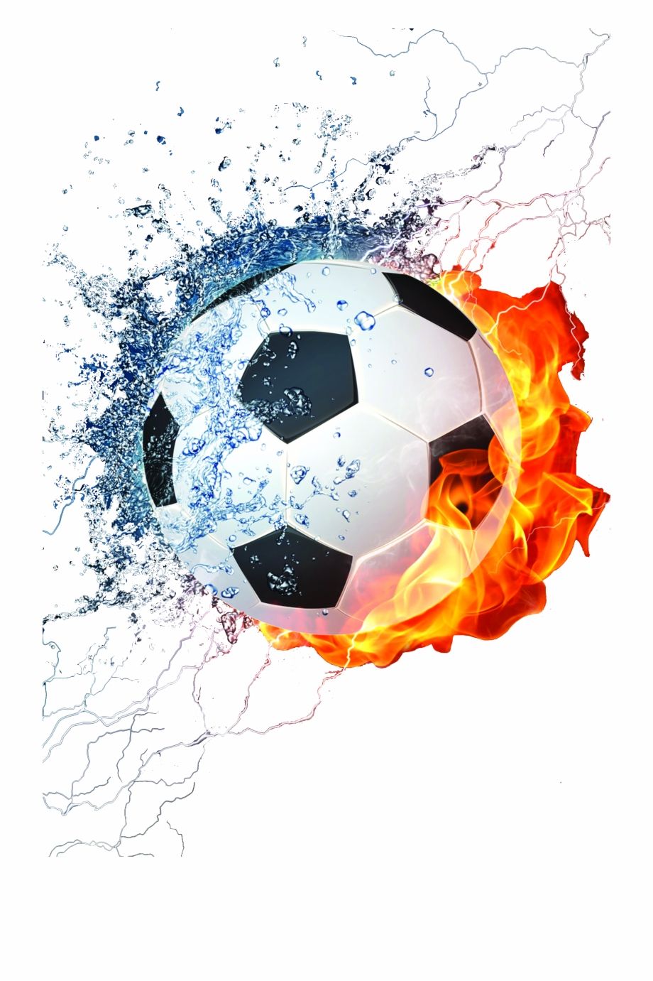 Soccer Ball On Fire Wallpapers on WallpaperDog