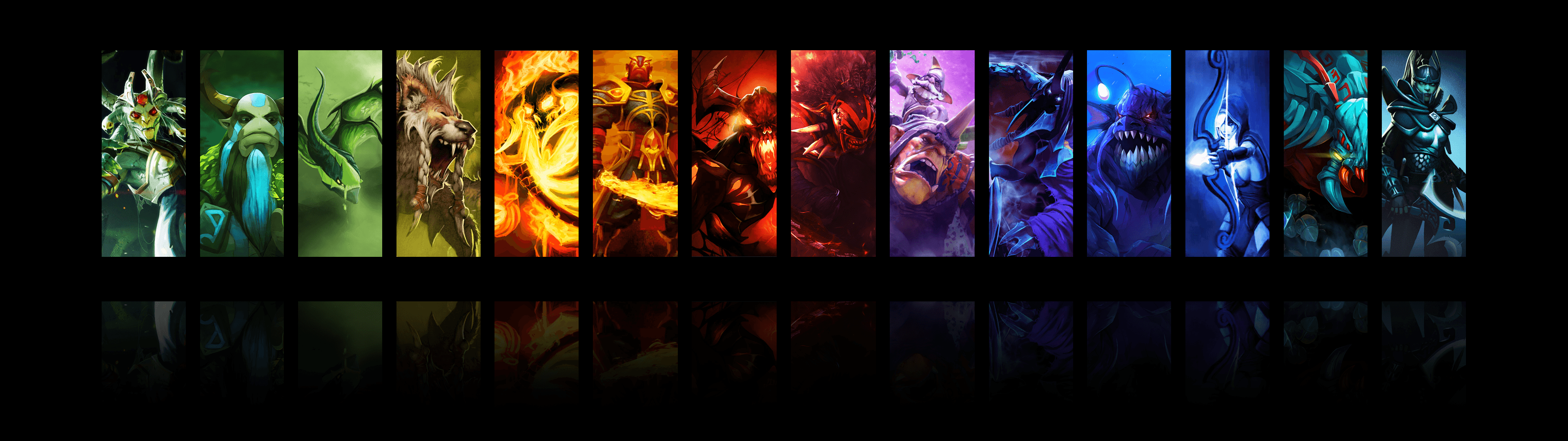 All Dota 2 Heroes Wallpapers on WallpaperDog