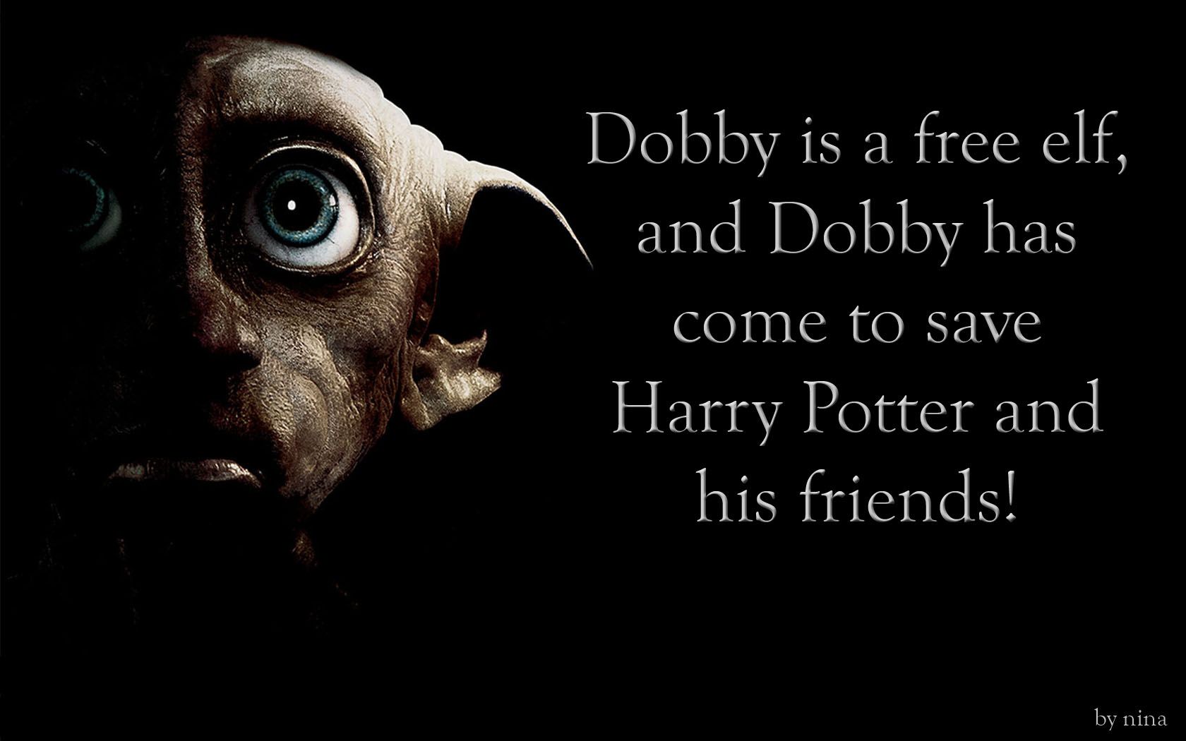 Doby Harry Potter Quotes Wallpapers on WallpaperDog