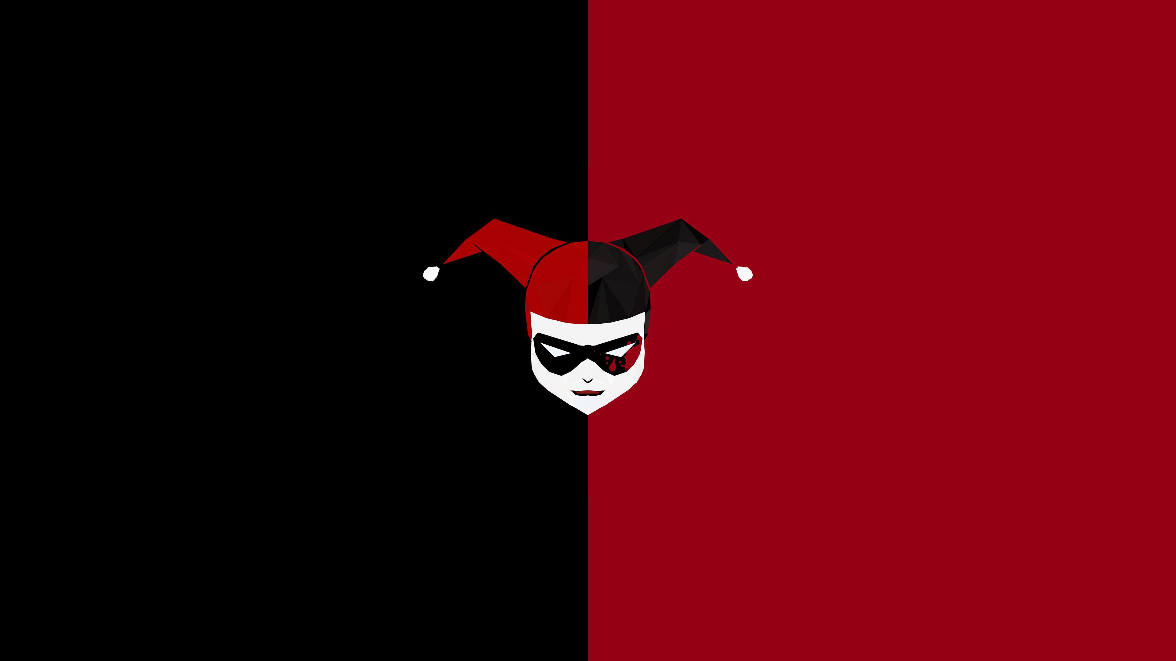 Red and Black Harley Quinn Wallpapers on WallpaperDog