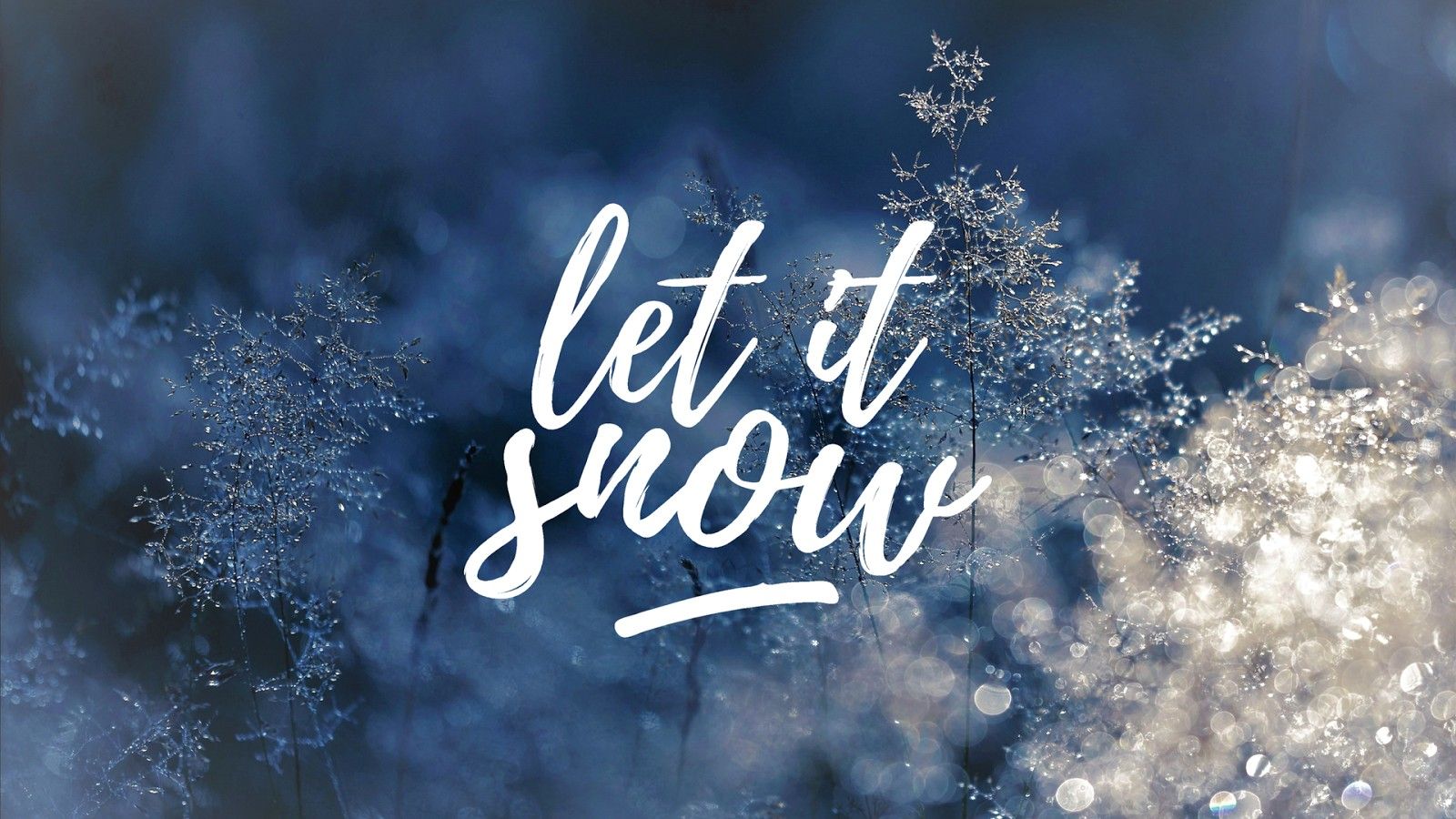 Let It Snow Wallpapers on WallpaperDog