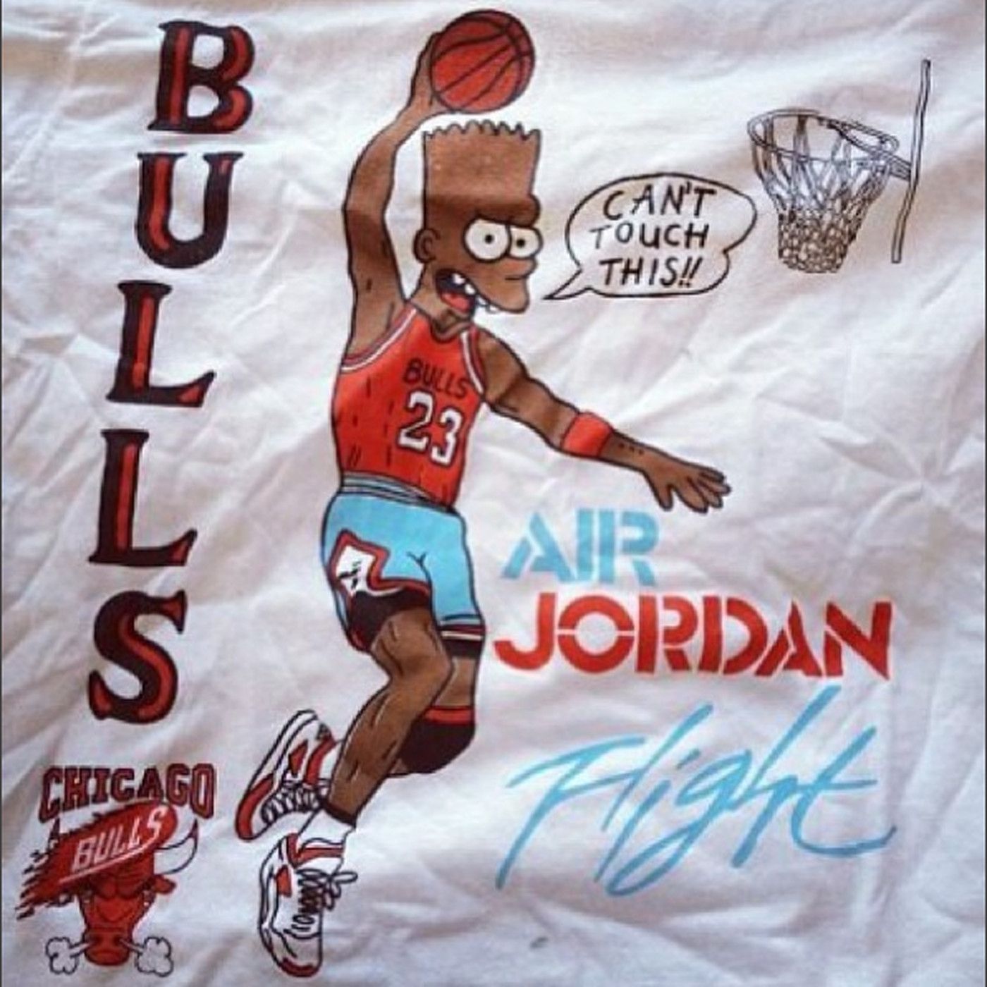 bart simpson jordan shirt